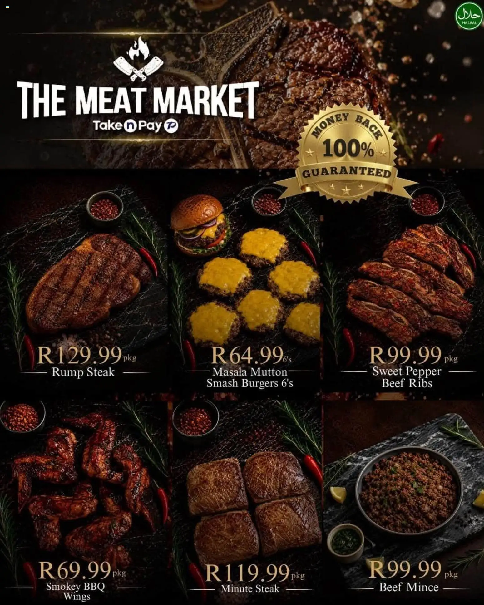 New Take n Pay catalogue – valid from 14/07/2026 | Page: 19 | Products: Steak, Ribs, Beef, Pepper