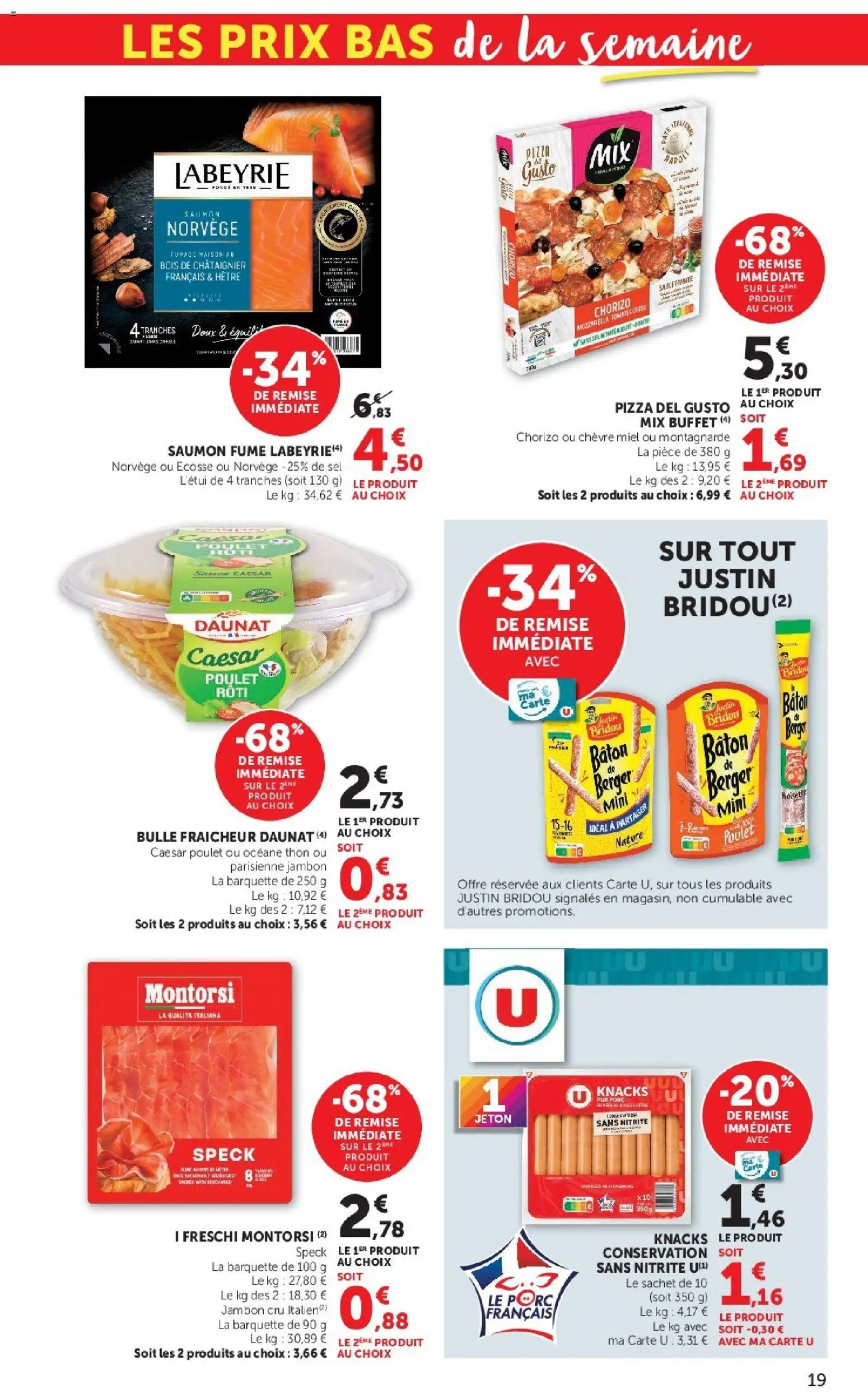 {H1} | Page: 19 | Produits: Chorizo, Sel, Porc, Tomates