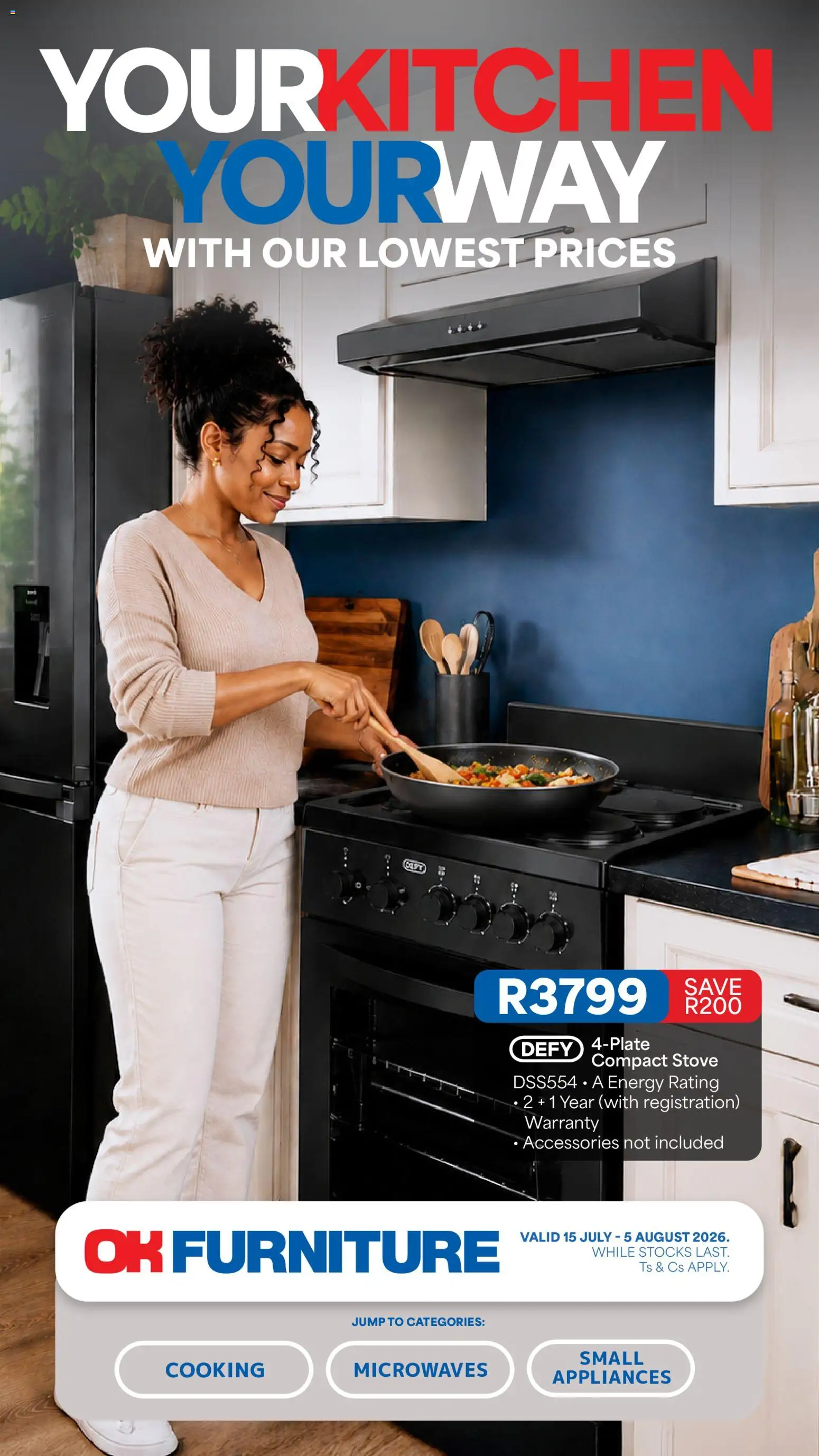 New OK Furniture catalogue – valid from 15/07/2026 | Page: 1