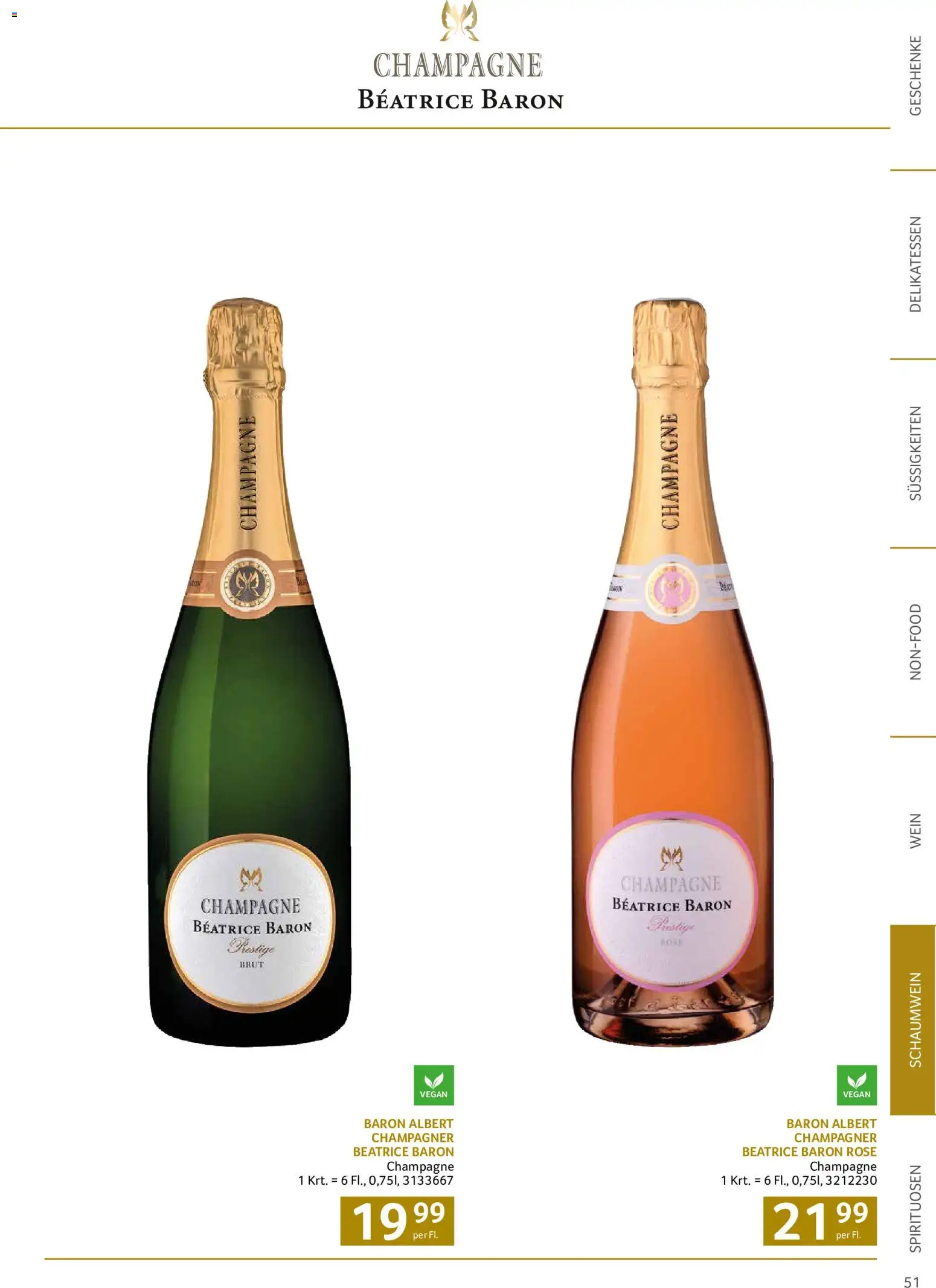 Transgourmet Christmas gültig ab 12.10.2026 | Seite: 51 | Produkte: Süßigkeiten, Wein