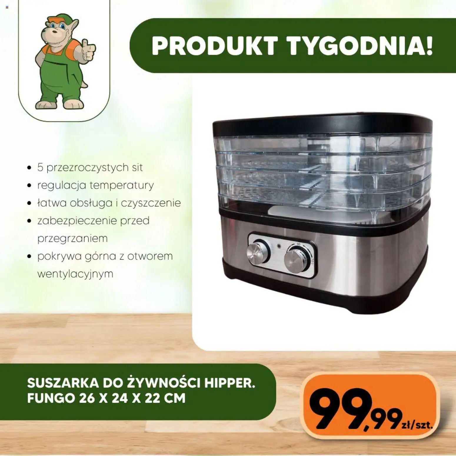 Hipper gazetka od 31.08.2026 | Strona: 1 | Produkty: Suszarka