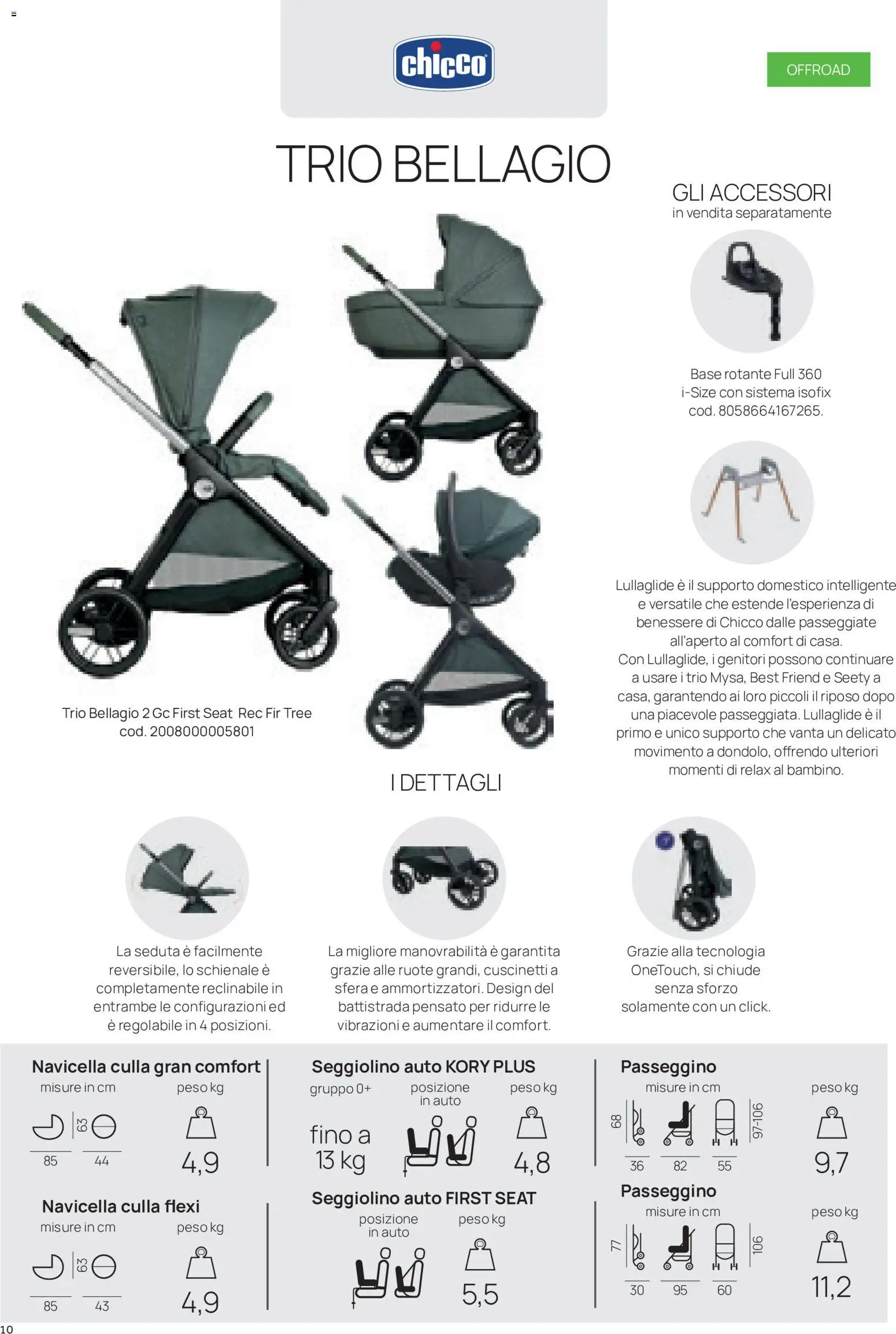 Volantino Prenatal del 16/09/2026 | Pagina: 10 | Prodotti: Culla, Passeggino, Seggiolino