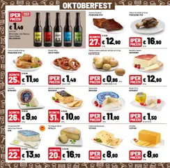 Anteprima del volantino Iper volantino valido a partire dal 21/09/2026 | Pagina: 34 | Prodotti: Stinco di maiale, Formaggio, Peperoncino, Emmental
