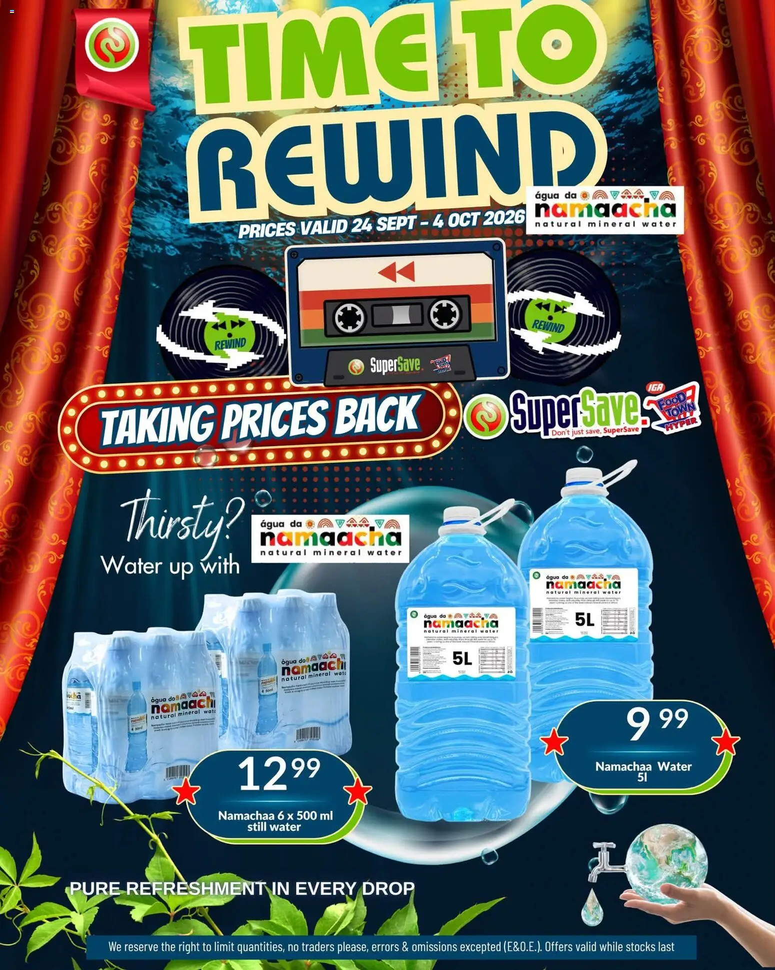 New Super Save catalogue – valid from 24/09/2026 | Page: 41 | Products: Mineral water, Water