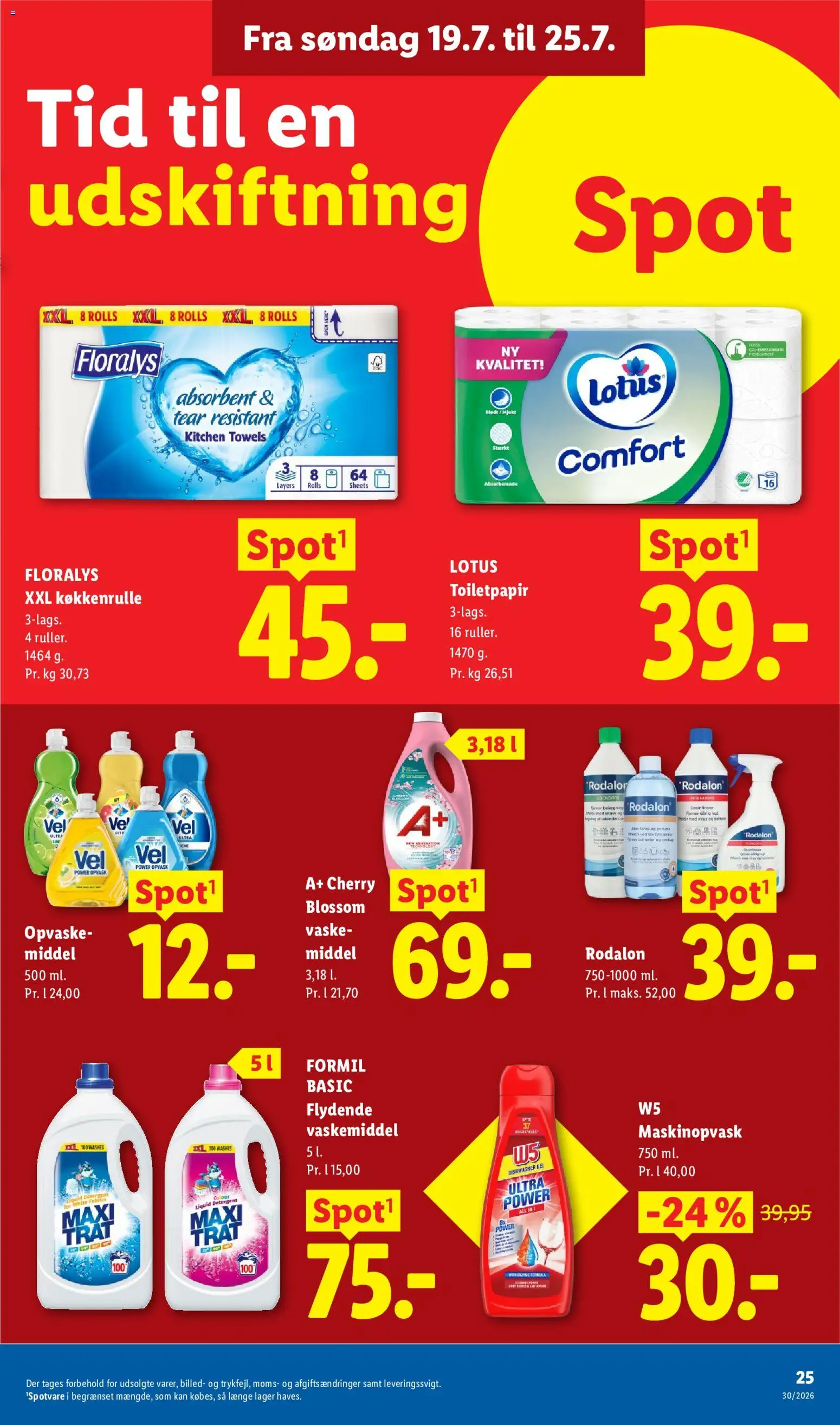 Lidl tilbudsavis – gyldig fra 19/07/2026 | Side: 39 | Produkter: Ost, Kaffe, Is, Skiveost