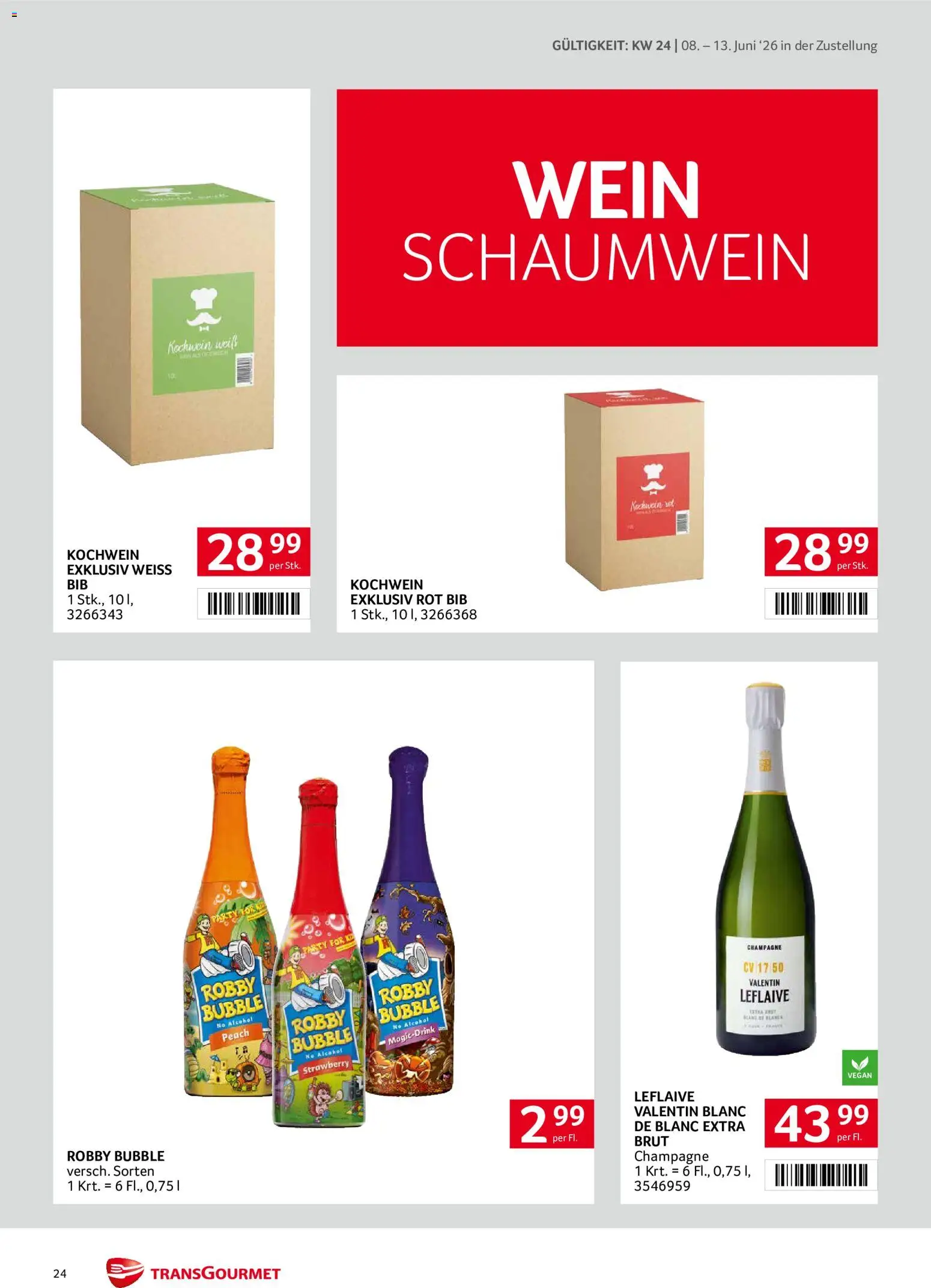 Transgourmet Zustellaktion gültig ab 08.06.2026 | Seite: 24