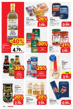 Plodine Katalog - Pregled kataloga iz trgovine Plodine, vrijedi od 30.09.2026 | Stranica: 30 | Proizvodi: Maslinovo ulje, Riža, Tjestenina, Salata