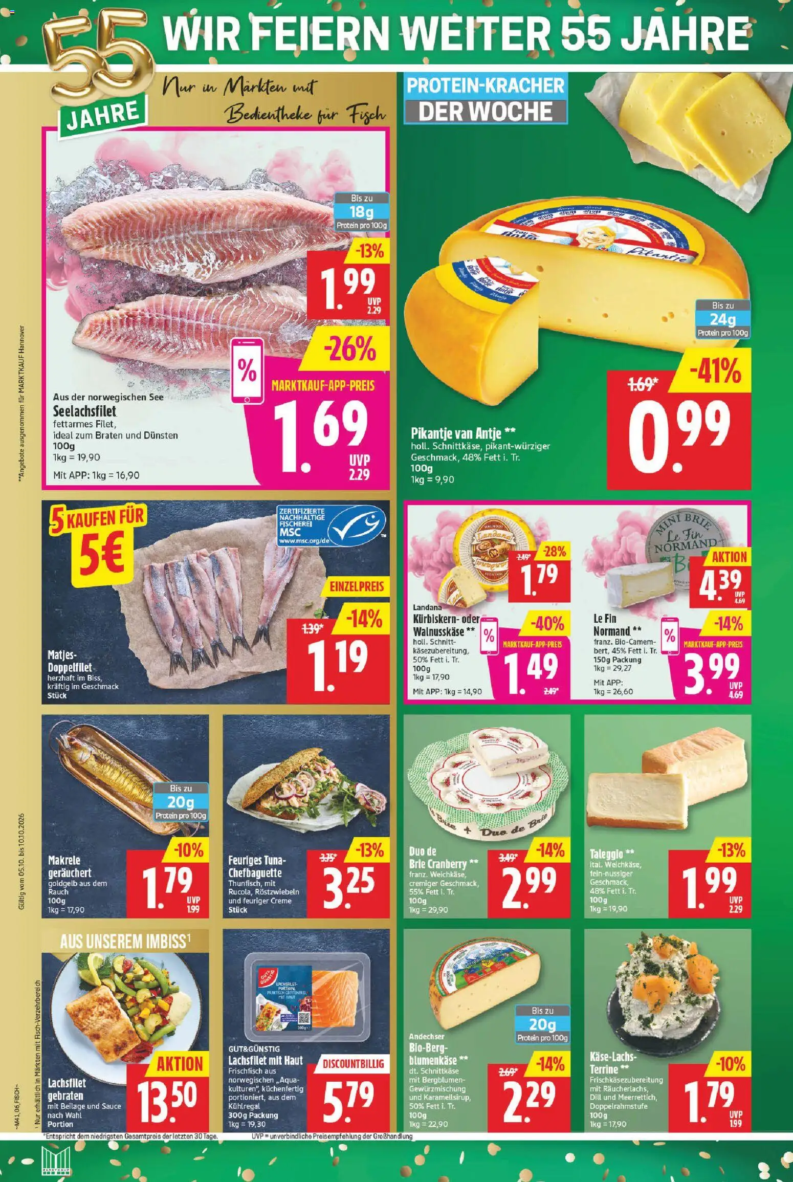 Marktkauf Prospekt – gültig ab 05.10.2026 | Seite: 6 | Produkte: Creme, Fisch, Dill, Makrele