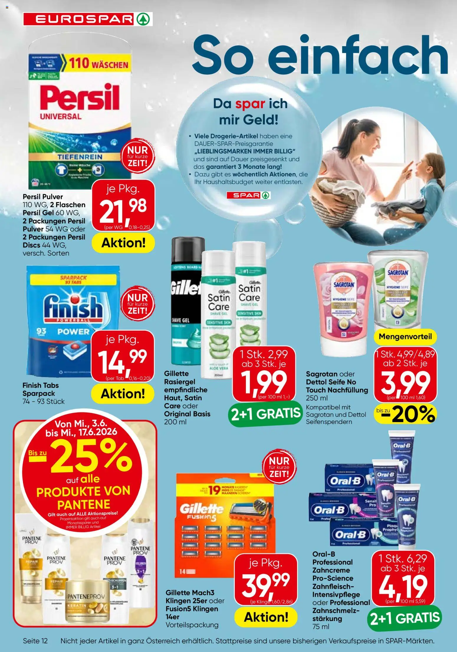 Eurospar Flugblatt gültig ab 03.06.2026 | Seite: 12