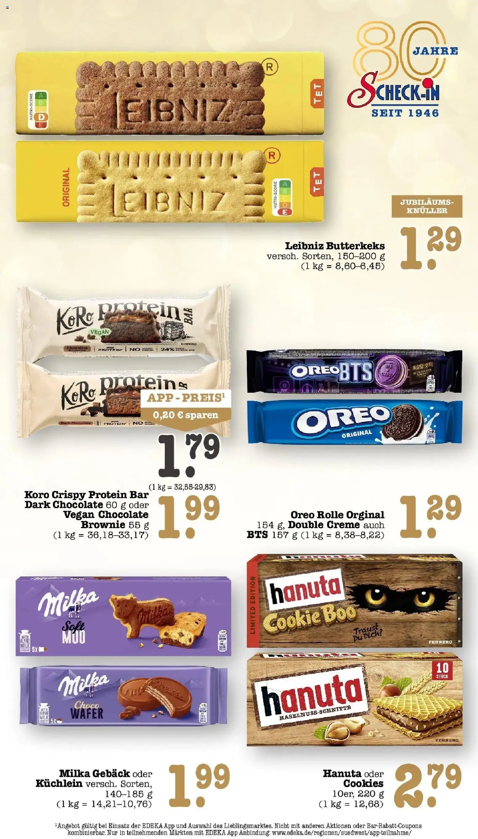 E center Prospekt Karlsruhe (ab 12.10.2026) zum Blättern | Seite: 40 | Produkte: Milka, Creme