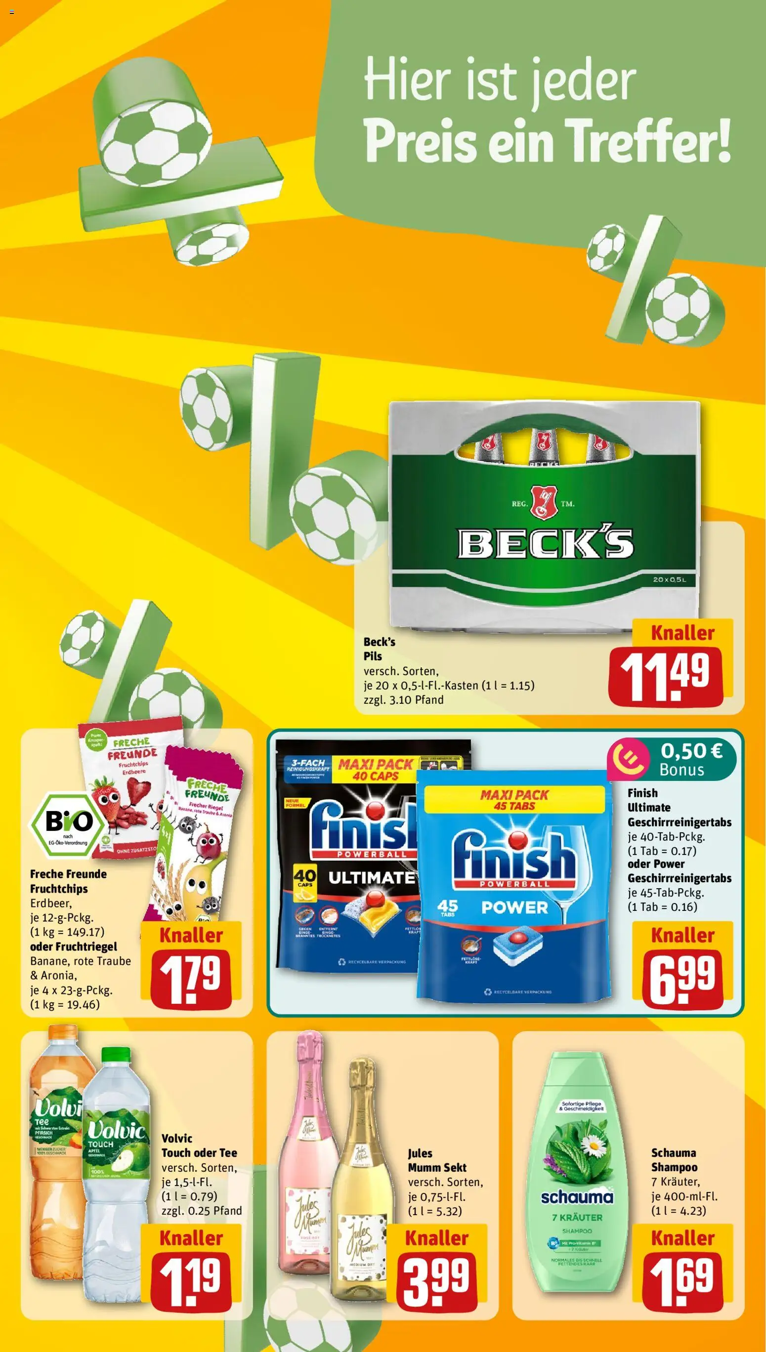 Rewe ihr Kaufpark Prospekt – gültig ab 29.06.2026 | Seite: 19 | Produkte: Sekt, Äpfel, Volvic touch, Tee