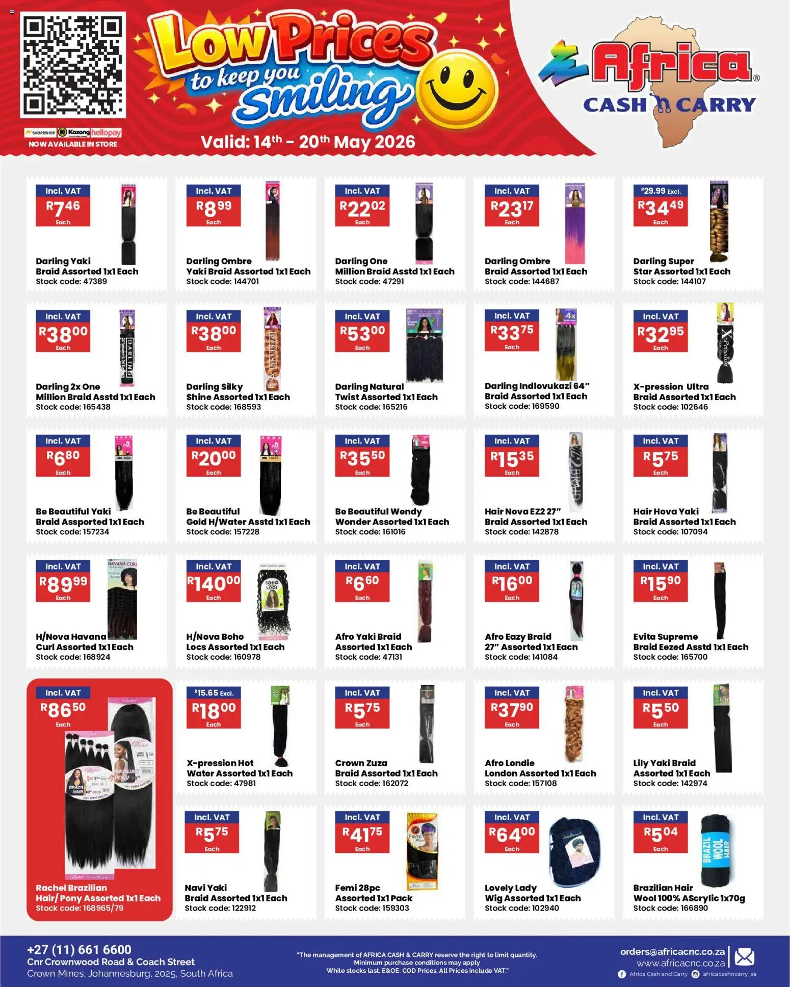 New Africa Cash & Carry catalogue – valid from 14.05.2026 | Page: 19