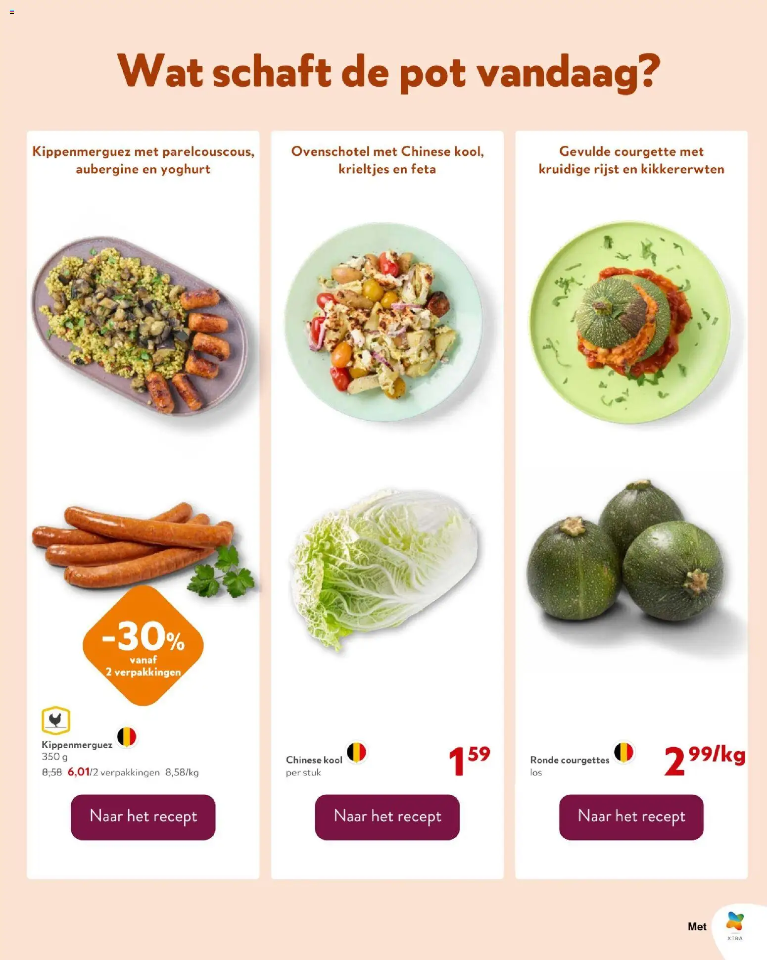 {H1} | Pagina: 9 | Producten: Rijst, Kikkererwten, Courgette, Yoghurt