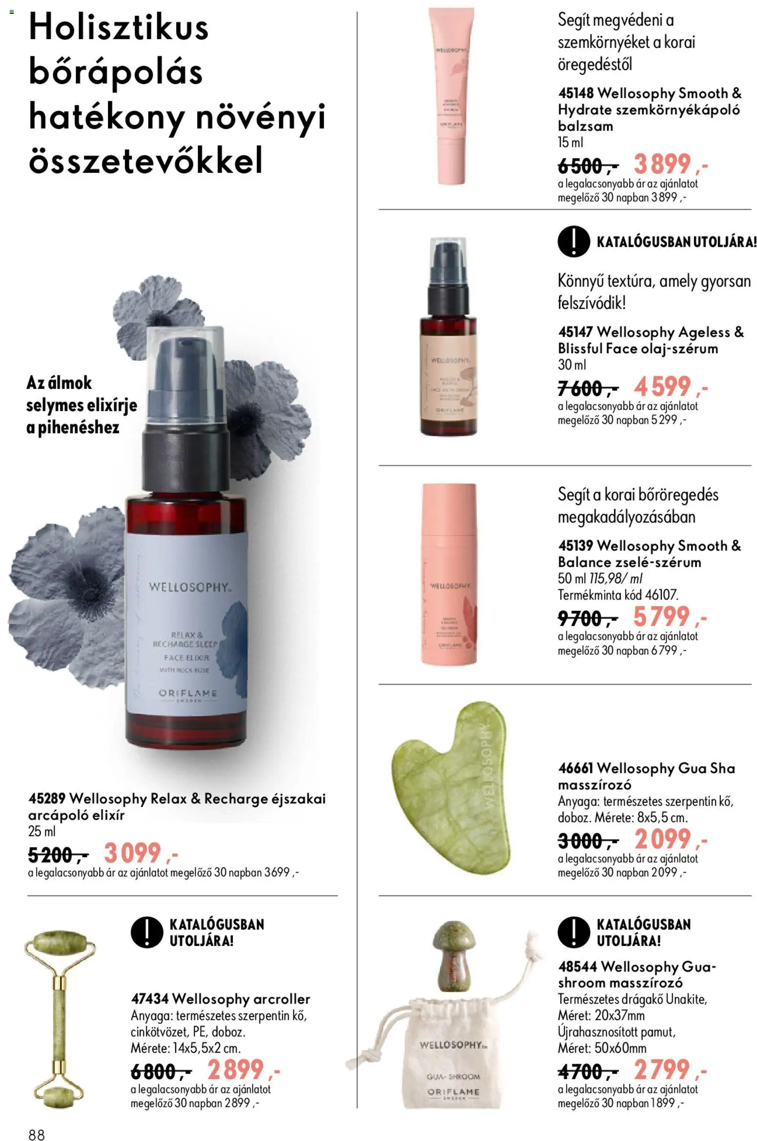 Oriflame akciós ujság - amely érvényes a következő dátumtól: 2026.09.09. | Oldal: 88 | Termékek: Szemkörnyékápoló, Rosé