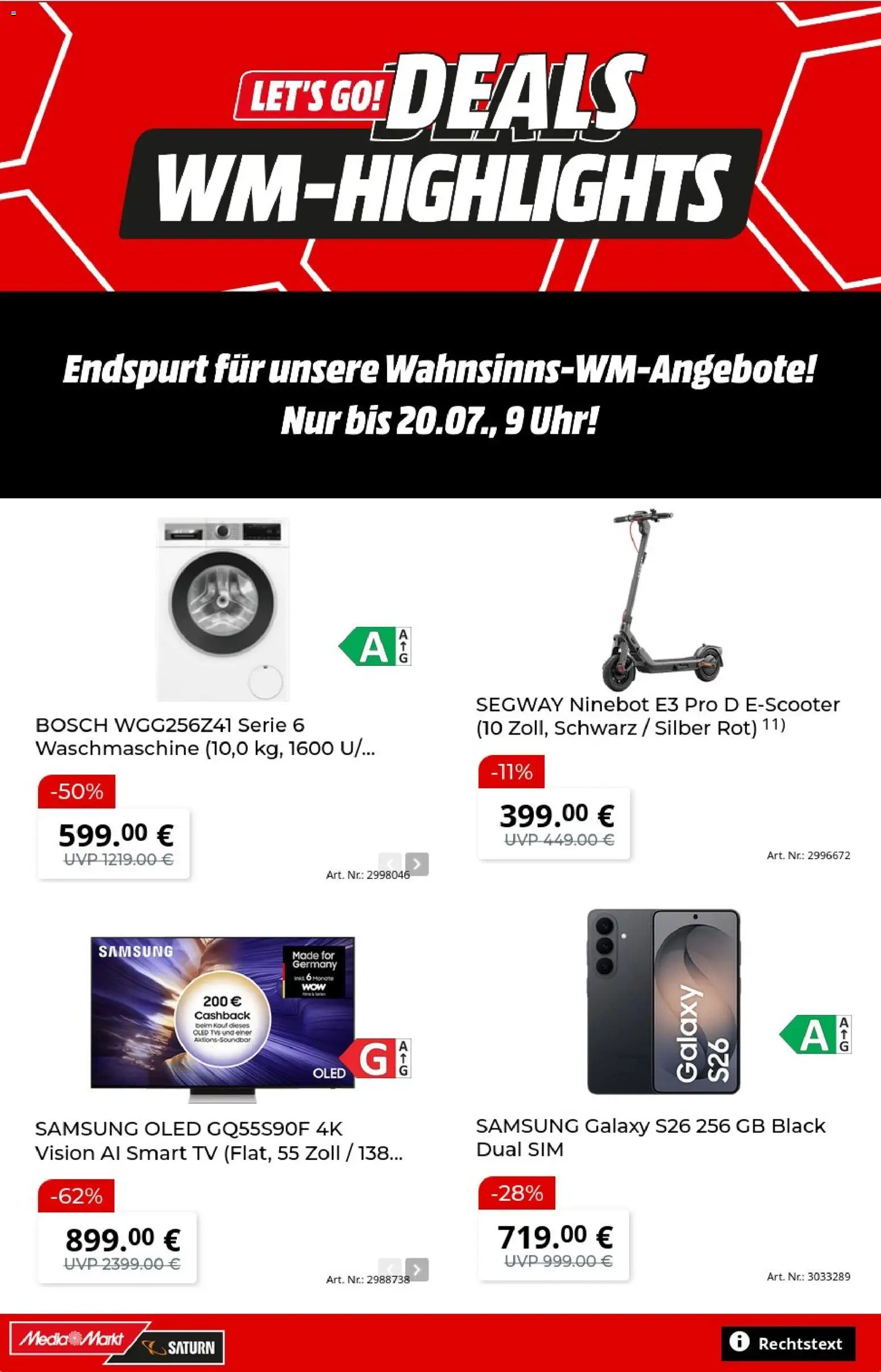 Media Markt Prospekt – gültig ab 06.07.2026 | Seite: 1