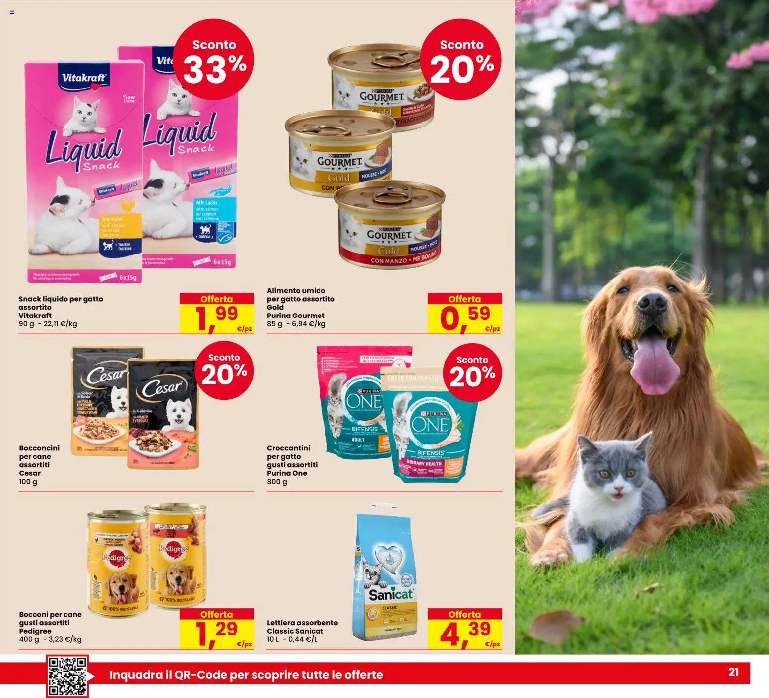 Volantino Despar del 23/06/2026 | Pagina: 21 | Prodotti: Pollo, Salmone, Manzo, Salsa