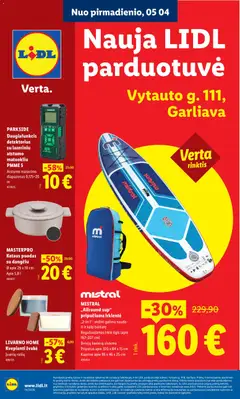LIDL leidinys galioja nuo 04.05.2026