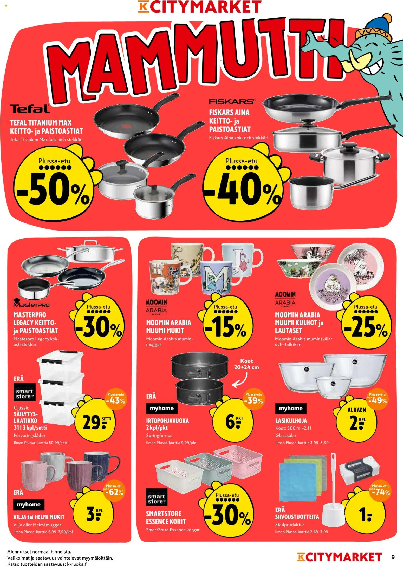 K-Citymarket tarjoukset – voimassa 15/10/2026 alkaen | Sivu: 9 | Tuotteet: Keitto, Laatikko