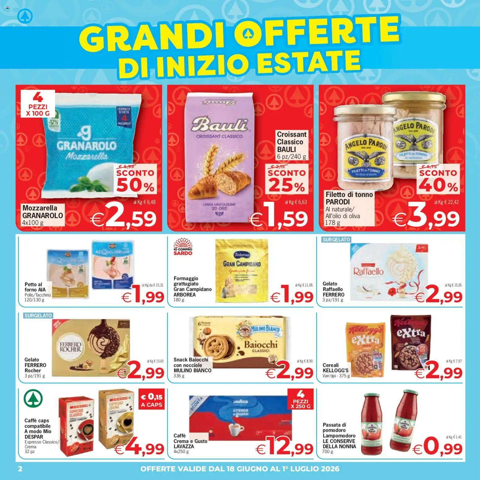 Volantino Eurospar del 18/06/2026 | Pagina: 2