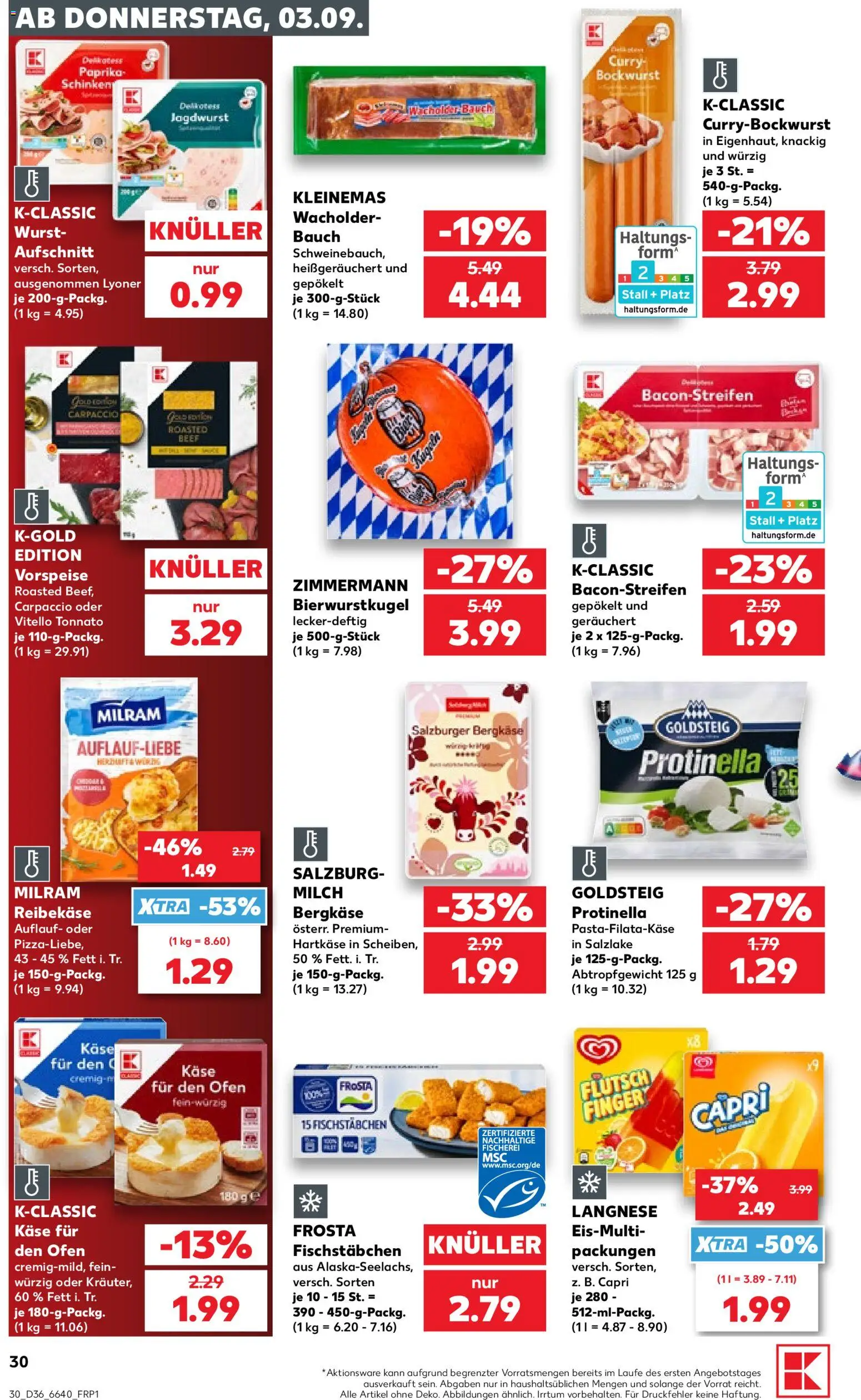 Kaufland Prospekt – gültig ab 03.09.2026 | Seite: 30