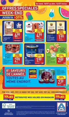 Aldi - Prévisualisation de MILSANI® FLAN AU CHOCOLAT, Flan au chocolat nappage sauce au chocolat. 12 x 100 g. valide à partir de 07/07/2026 | Page: 41