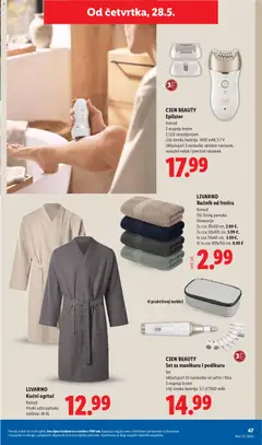Lidl Katalog - Pregled kataloga iz trgovine Lidl, vrijedi od 25.05.2026 | Stranica: 47