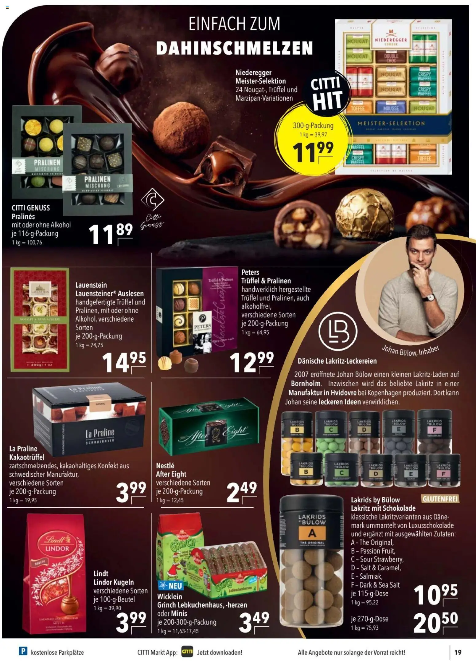 CITTI tilbudsavis – gyldig fra 30/09/2026 | Side: 19 | Produkter: Salt, Lakrids, Nougat