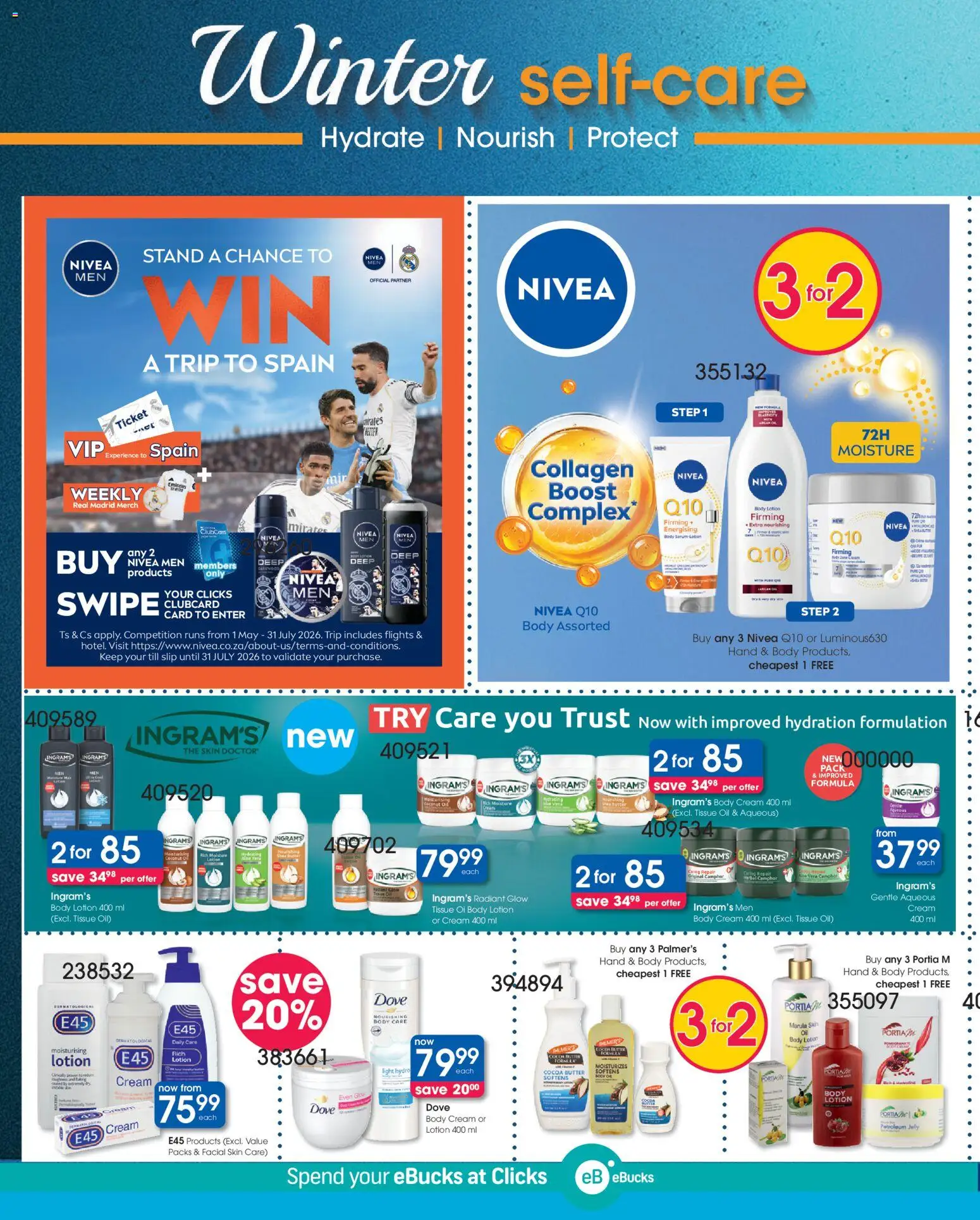New Clicks catalogue – valid from 23/06/2026 | Page: 14 | Products: Light, Cream, Body cream, Lotion