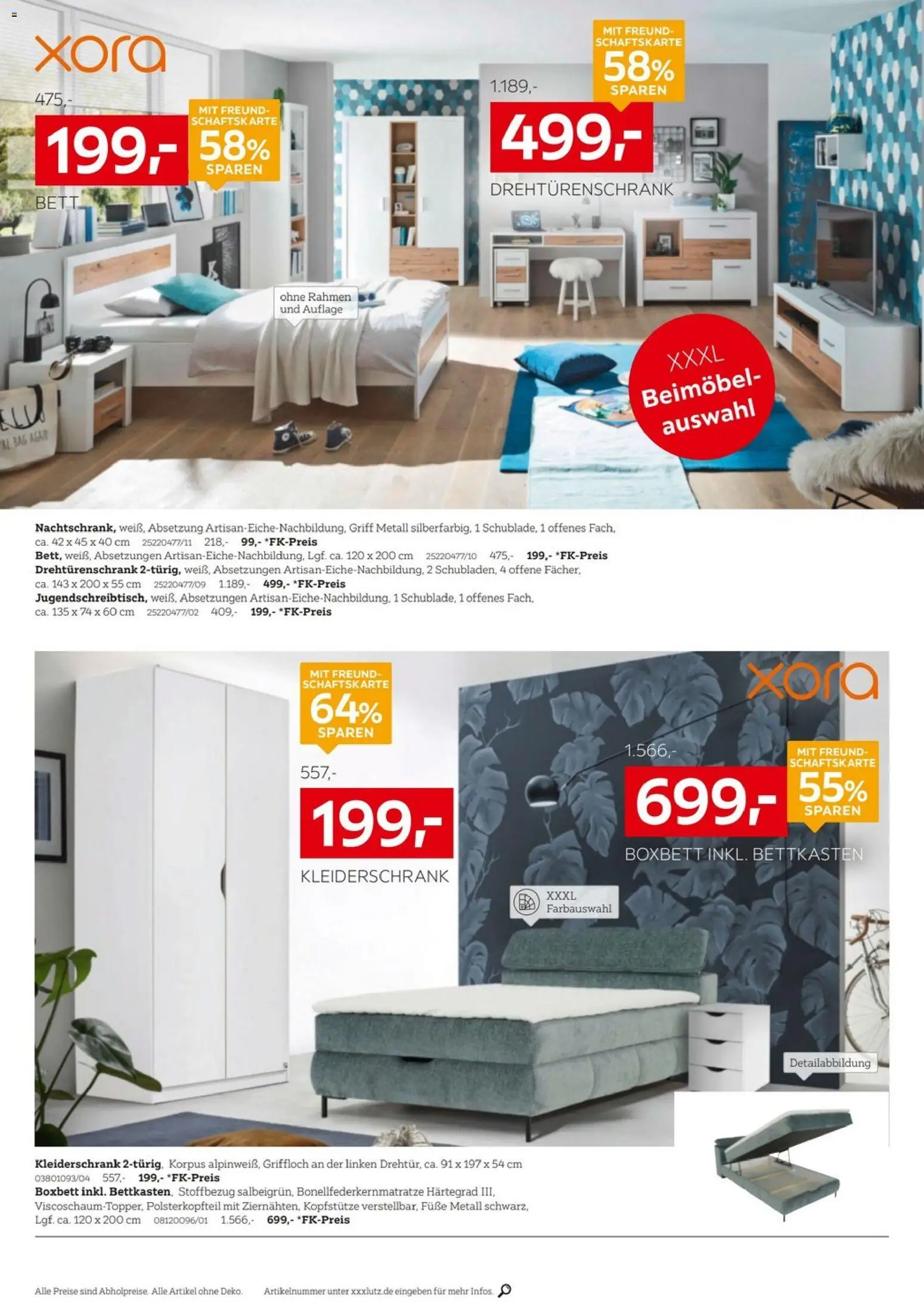 XXXLutz Schlafen Spezial – gültig ab 25.07.2026 | Seite: 22 | Produkte: Kleiderschrank, Drehtürenschrank