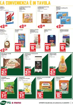 Anteprima del volantino PAM volantino Occasioni Extra valido a partire dal 30/07/2026 | Pagina: 2 | Prodotti: Cereali, Farina, Cacao, Miele