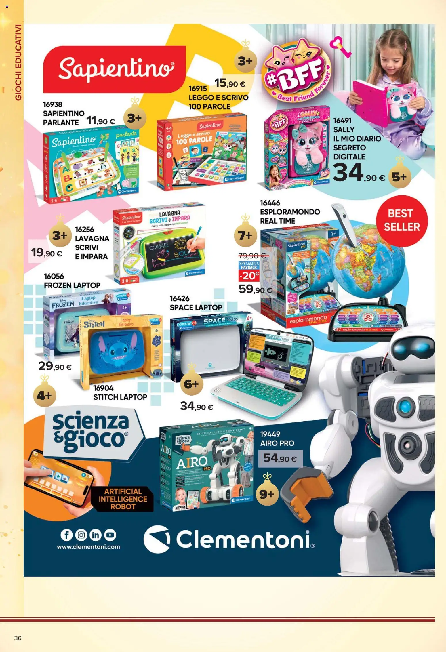 Volantino Carrefour del 23/10/2026 | Pagina: 36 | Prodotti: Laptop, Computer, Robot