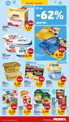 OSTERLAND Dessert Soße, Dessert Soße mit Vanillegeschmack, je 500 ml ab 14.09.2026 gültig | Seite: 33 | Produkte: Becel, Camembert, Soße, Pasta