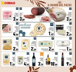 Anteprima del volantino PECORINO ROMANO DOP NERO SAPORI & DINTORNI CONAD, stagionatura 12 mesi all'etto valido a partire dal 20.05.2026 | Pagina: 5 | Prodotti: The, Tortelli, Pecorino Romano, Pecorino