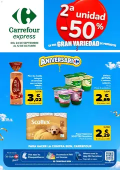 Vista previa Carrefour Express folleto válido desde el 24/09/2026