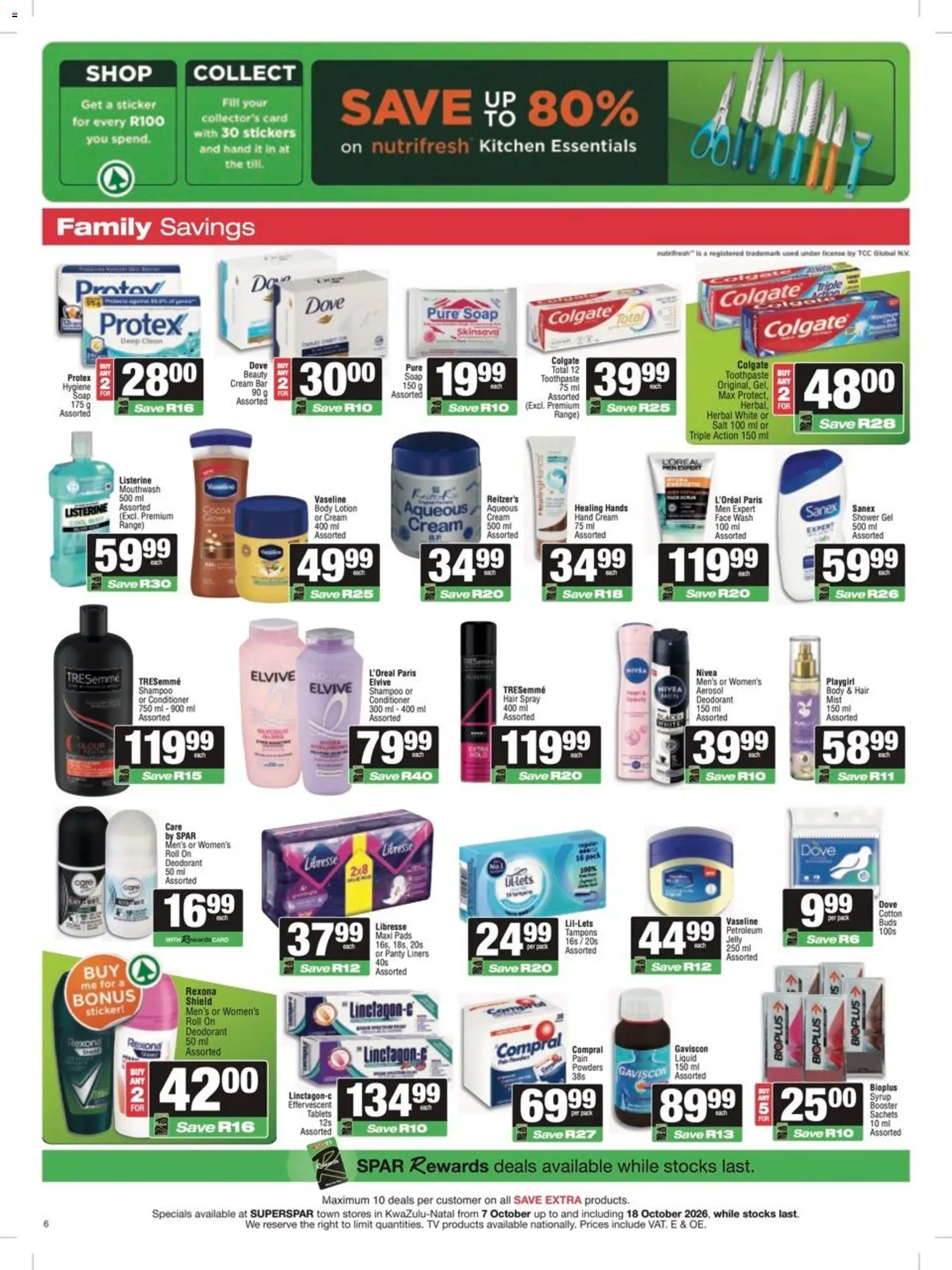 New Superspar catalogue – valid from 19/10/2026 | Page: 6 | Products: Coffee beans, Corn, Oats, Peanut butter