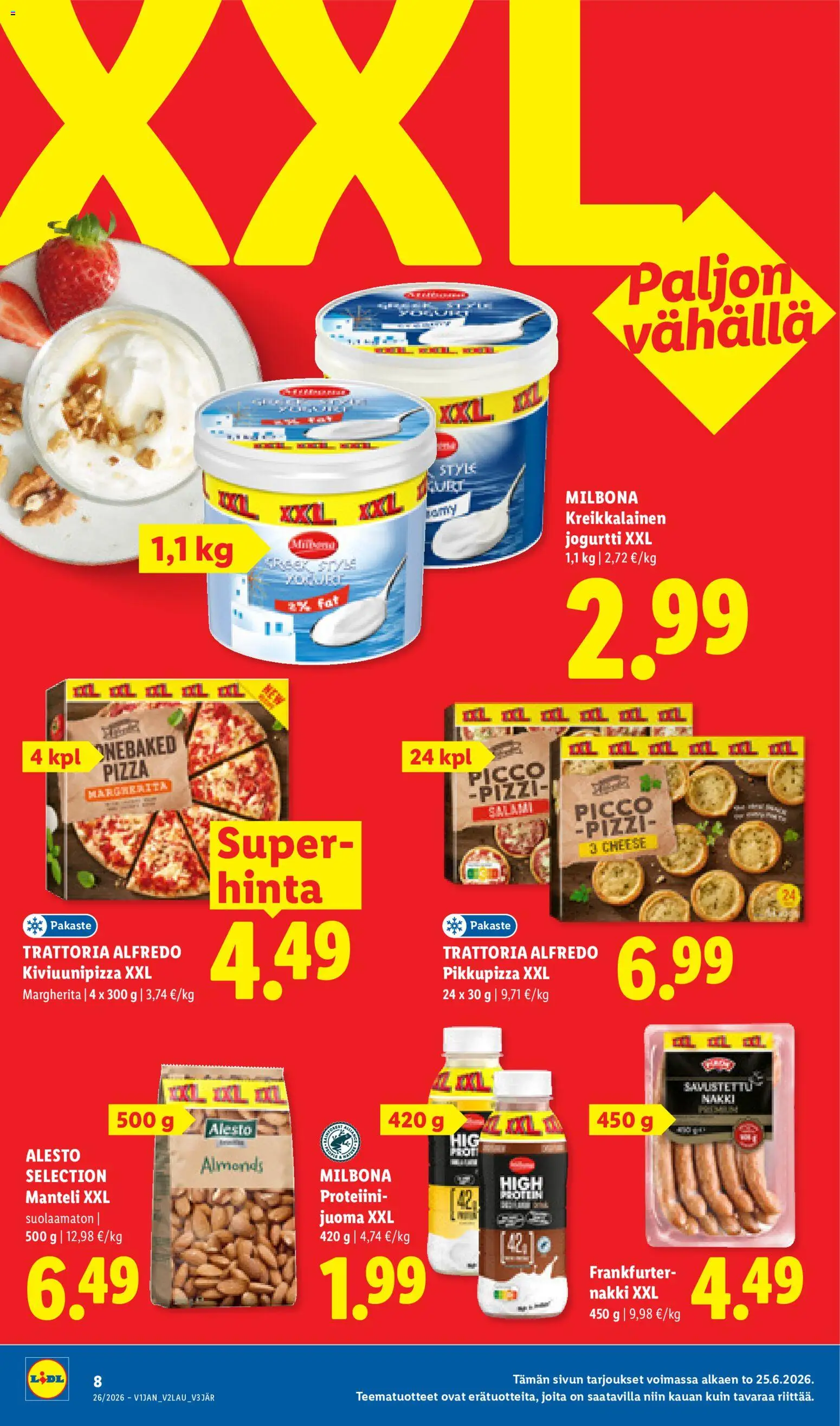 Lidl tarjoukset – voimassa 25/06/2026 alkaen | Sivu: 8