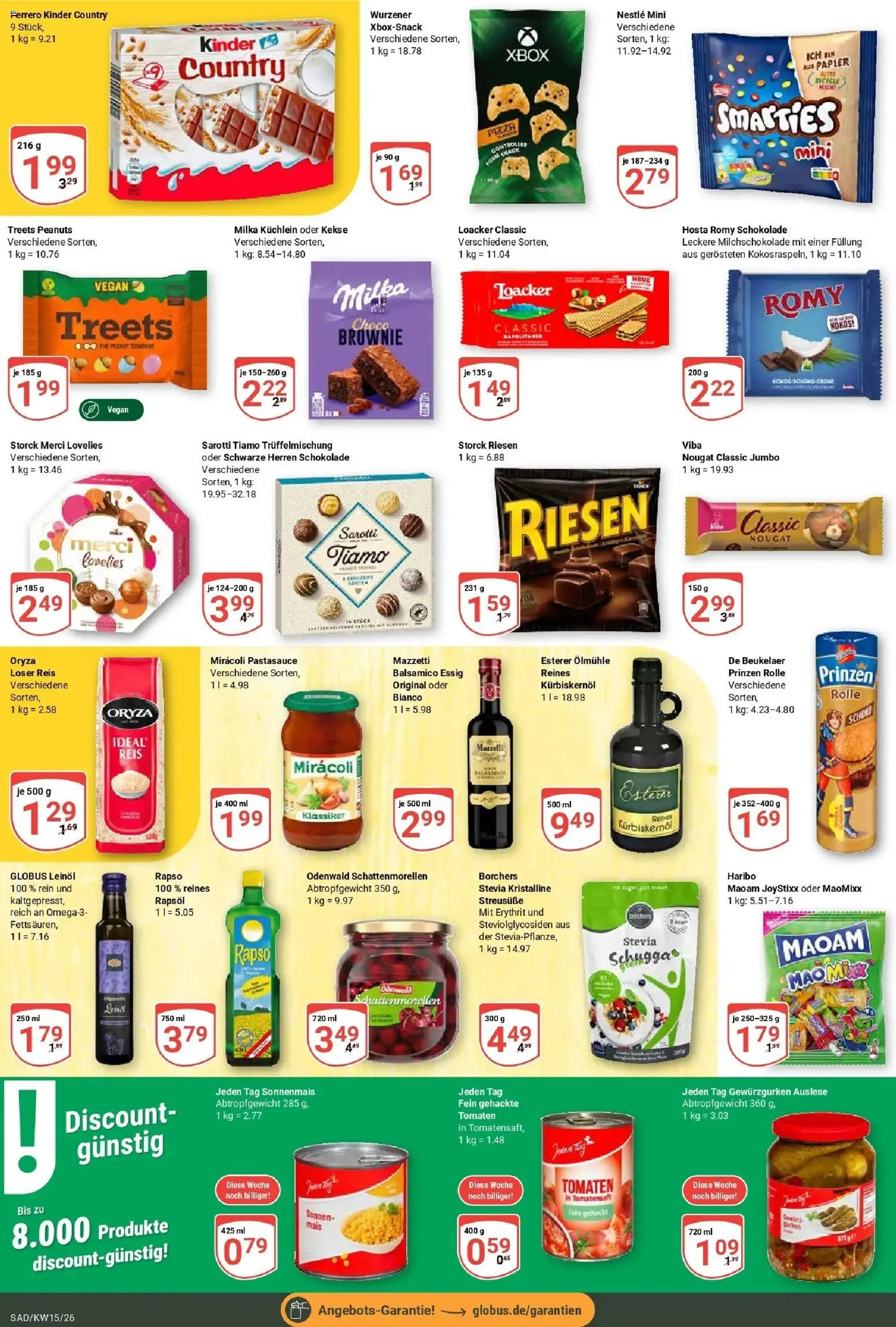 Globus prospekt Schwandorf	 – gültig ab 07.04.2026 | Seite: 13 | Produkte: Xbox, Merci, Haribo, Balsamico