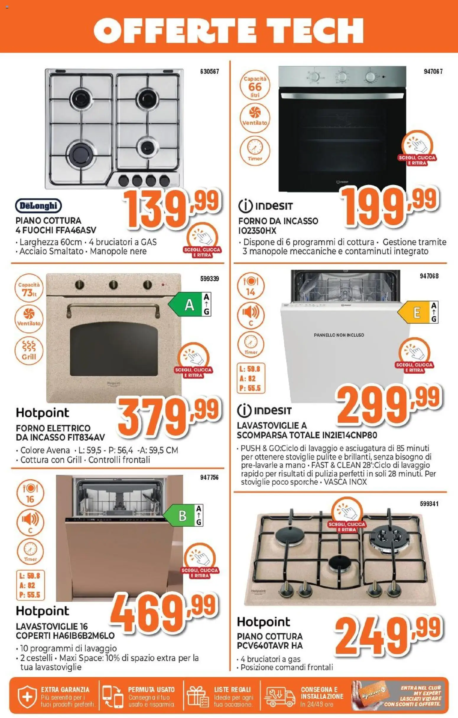 Volantino Expert del 04.06.2026 | Pagina: 31 | Prodotti: Piano cottura, Lavastoviglie, Forno, Forno elettrico