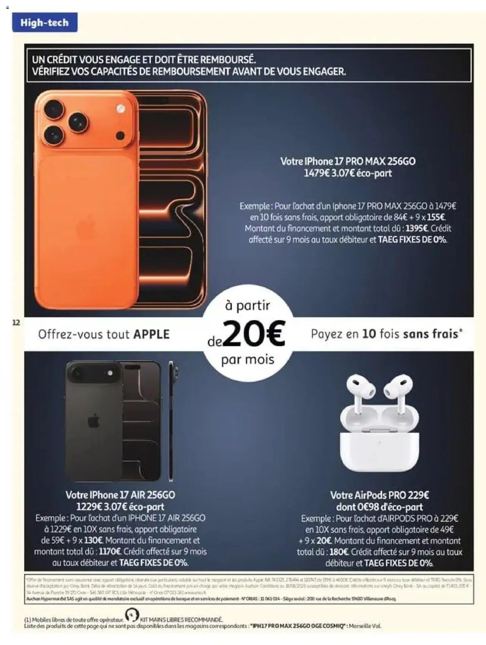 {H1} | Page: 12 | Produits: Smartphone, Apple Iphone, Iphone