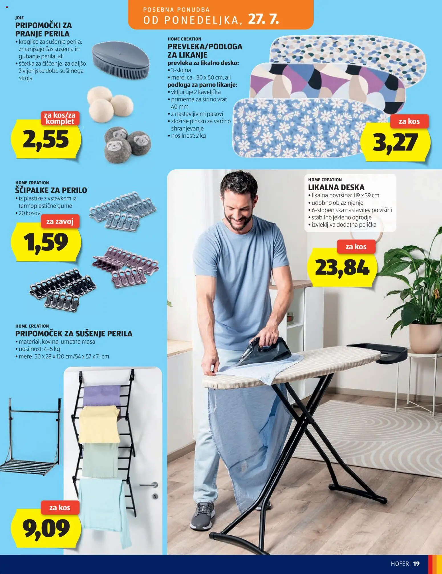 Hofer SI katalog | vrijedi od 22.07.2026 | Stranica: 19