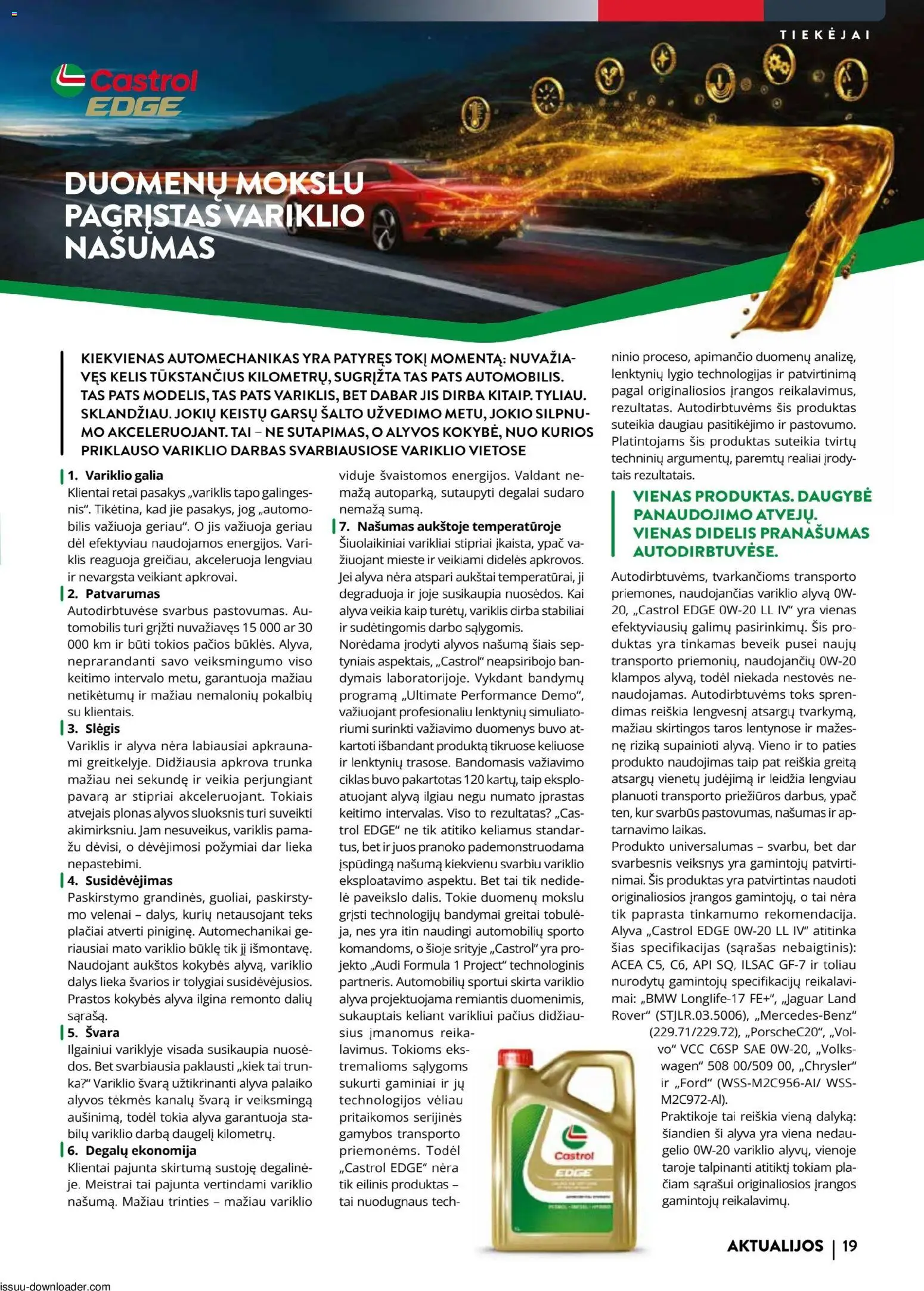 Inter Cars akcijos nuo 2026.09.15 | Puslapis: 21 | Prekių: Alyva