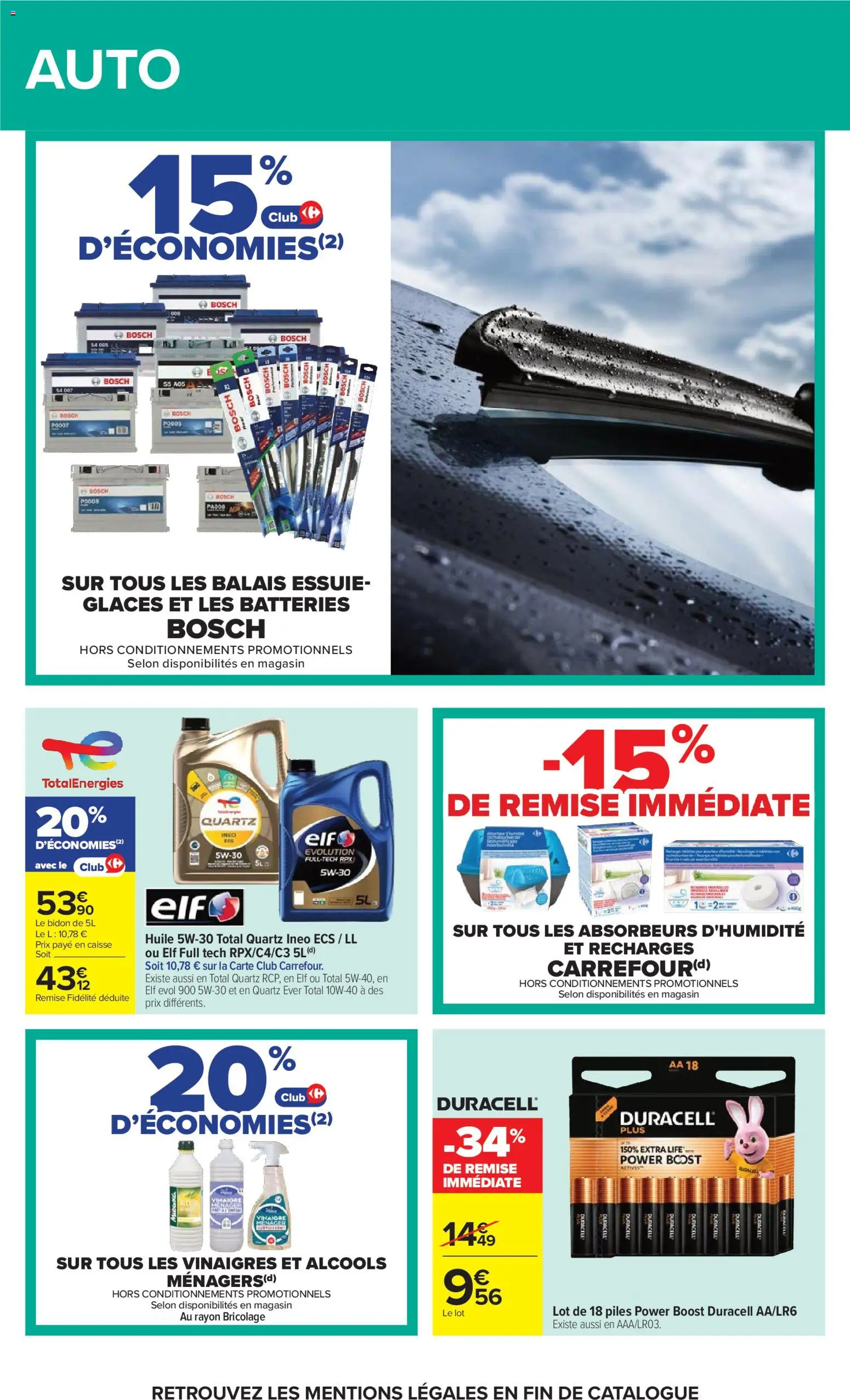 {H1} | Page: 81 | Produits: Glaces, Huile moteur, Huile, Piles