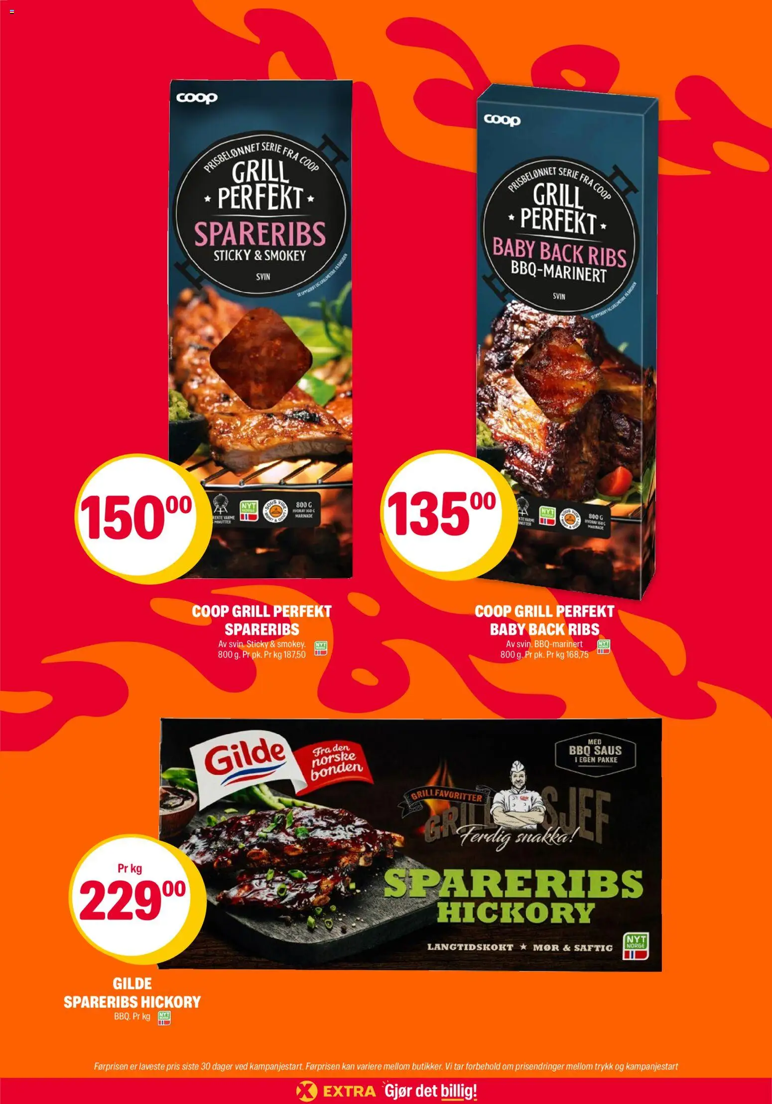 {H1} | Side: 19 | Produkter: Ved, Grill, Saus, Spareribs
