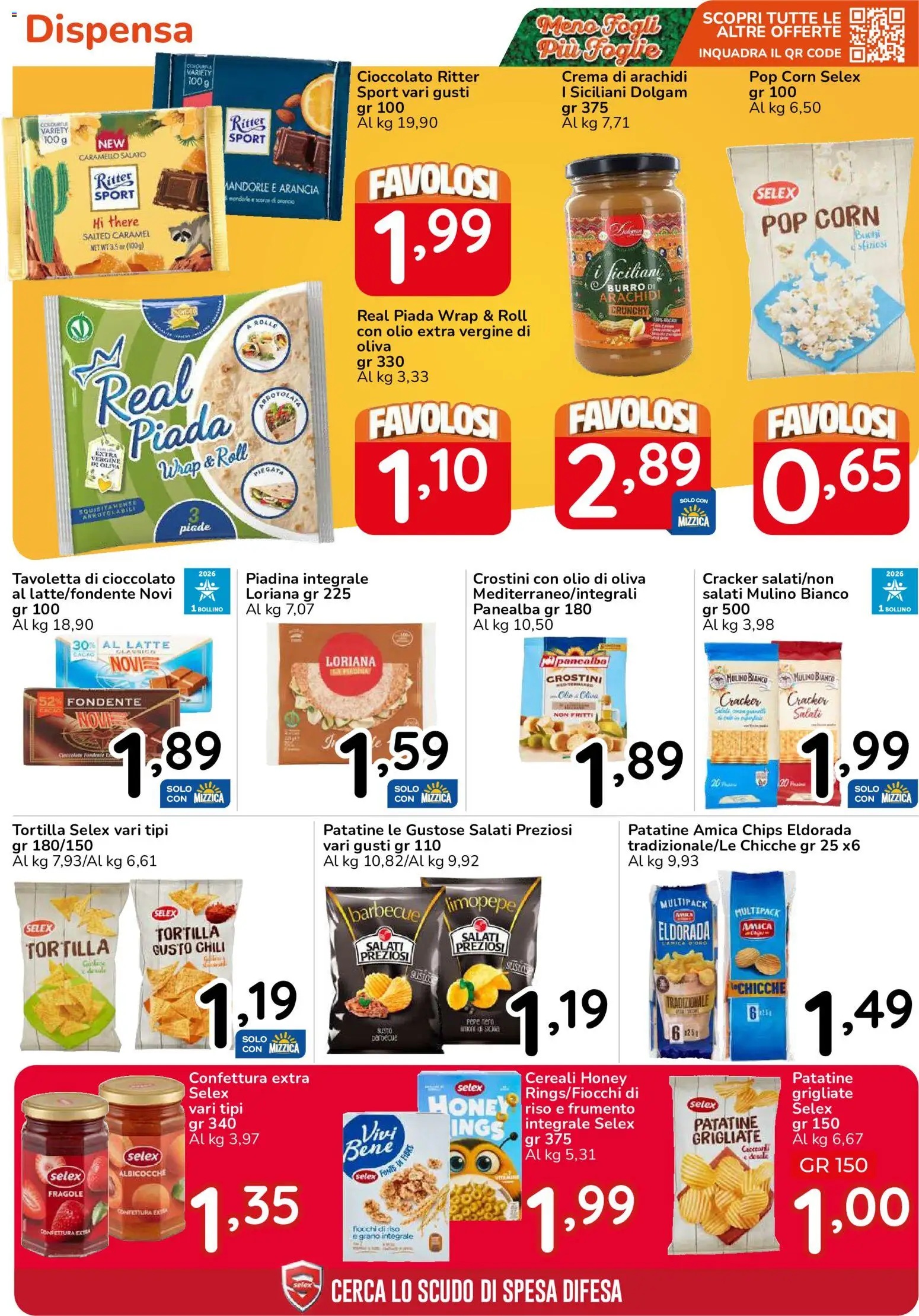 Volantino Famila del 30/09/2026 | Pagina: 18 | Prodotti: Crema, Riso, Albicocche, Olio di Oliva