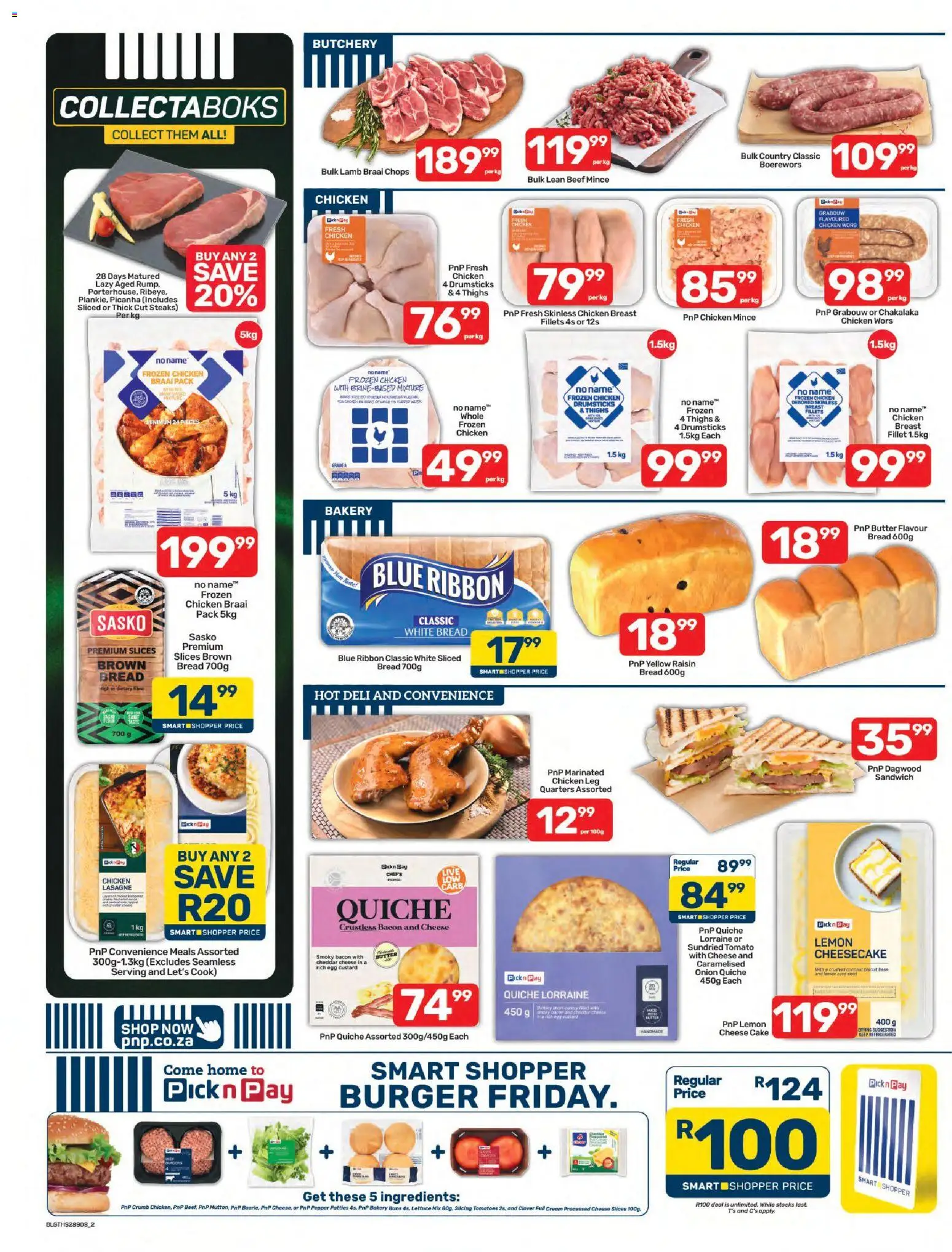 New Pick n Pay catalogue – valid from 23/10/2026 | Page: 2 | Products: Cheese, Tomatoes, Pepper, Fillet