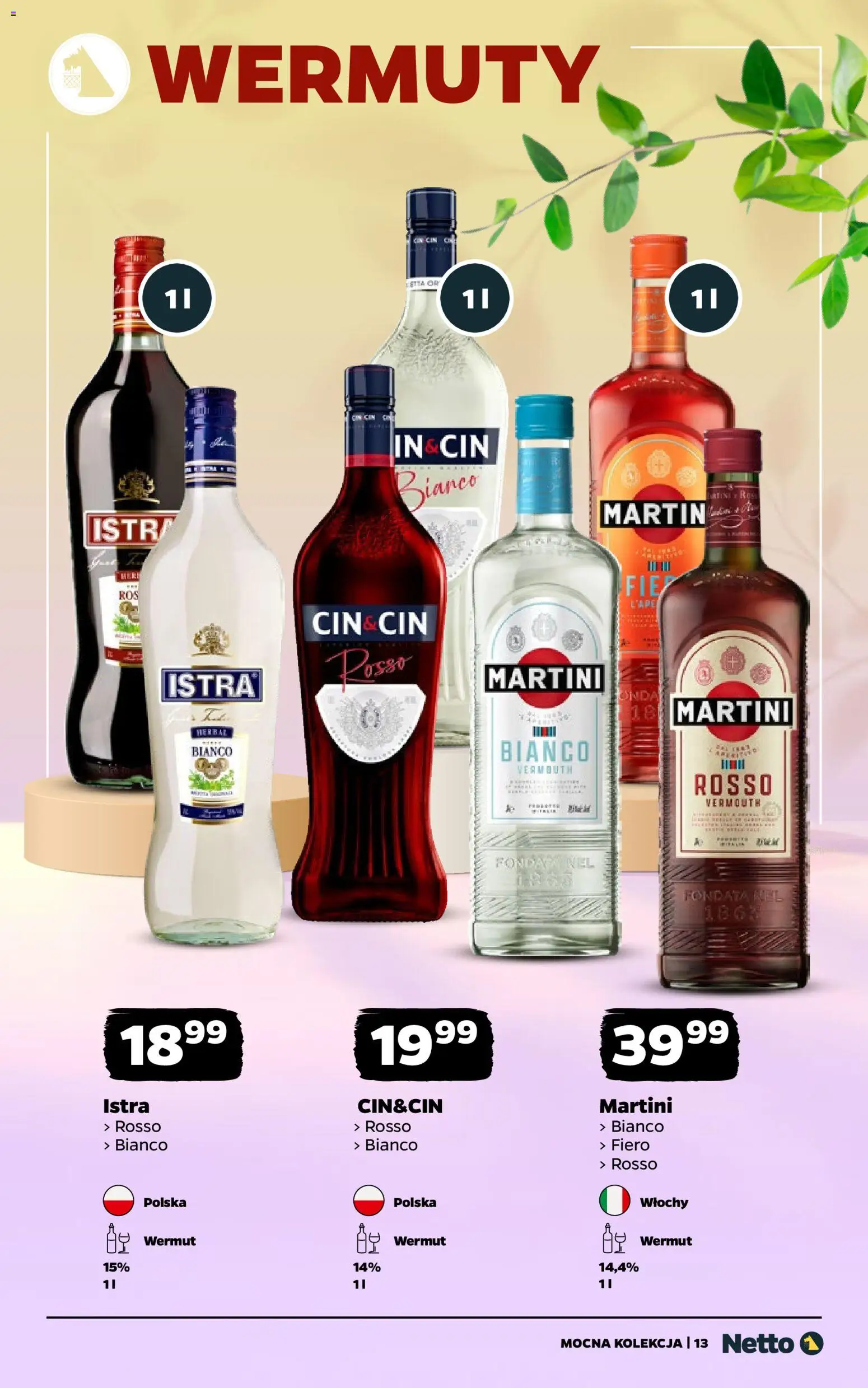 Netto gazetka - Wina od 11.05.2026 | Strona: 13 | Produkty: Martini