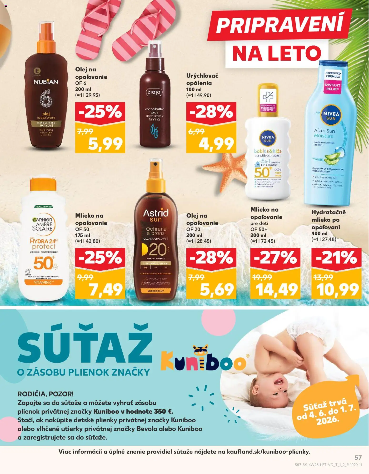 Nové Kaufland akcie – leták je platný od 04.06.2026 | Strana: 57