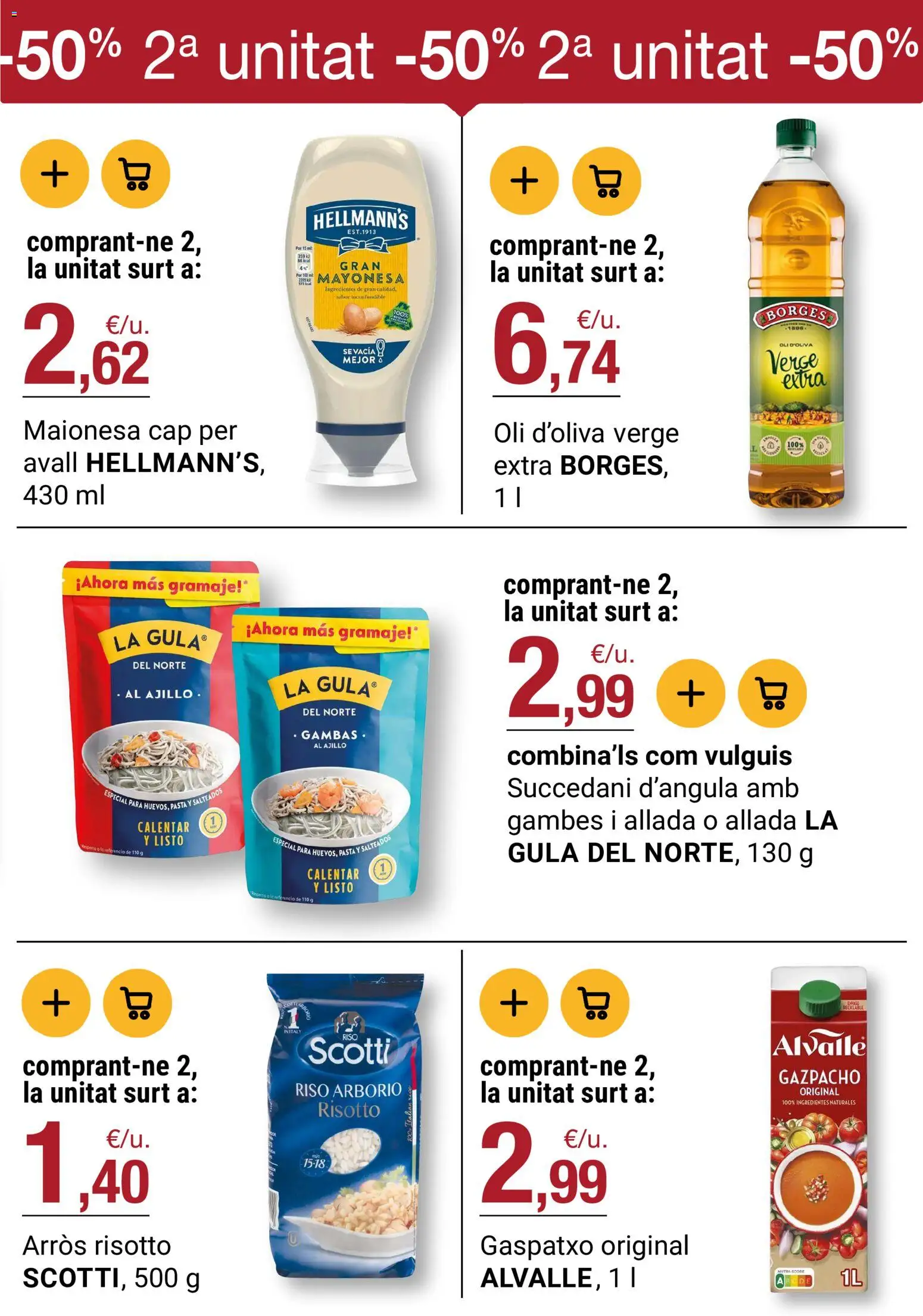 Bonpreu folleto │ válido desde el 19.05.2026 | Página: 9 | Productos: Κρεμάστρα, Pasta, Gazpacho, Οθόνη προβολής