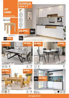 Vitorog katalog - akcija - pregled Vitorog kataloga - važi od 05.06.2026 | Strana: 8 | Proizvode: Sto, Stolica, Kuhinja, Trpezarijski sto