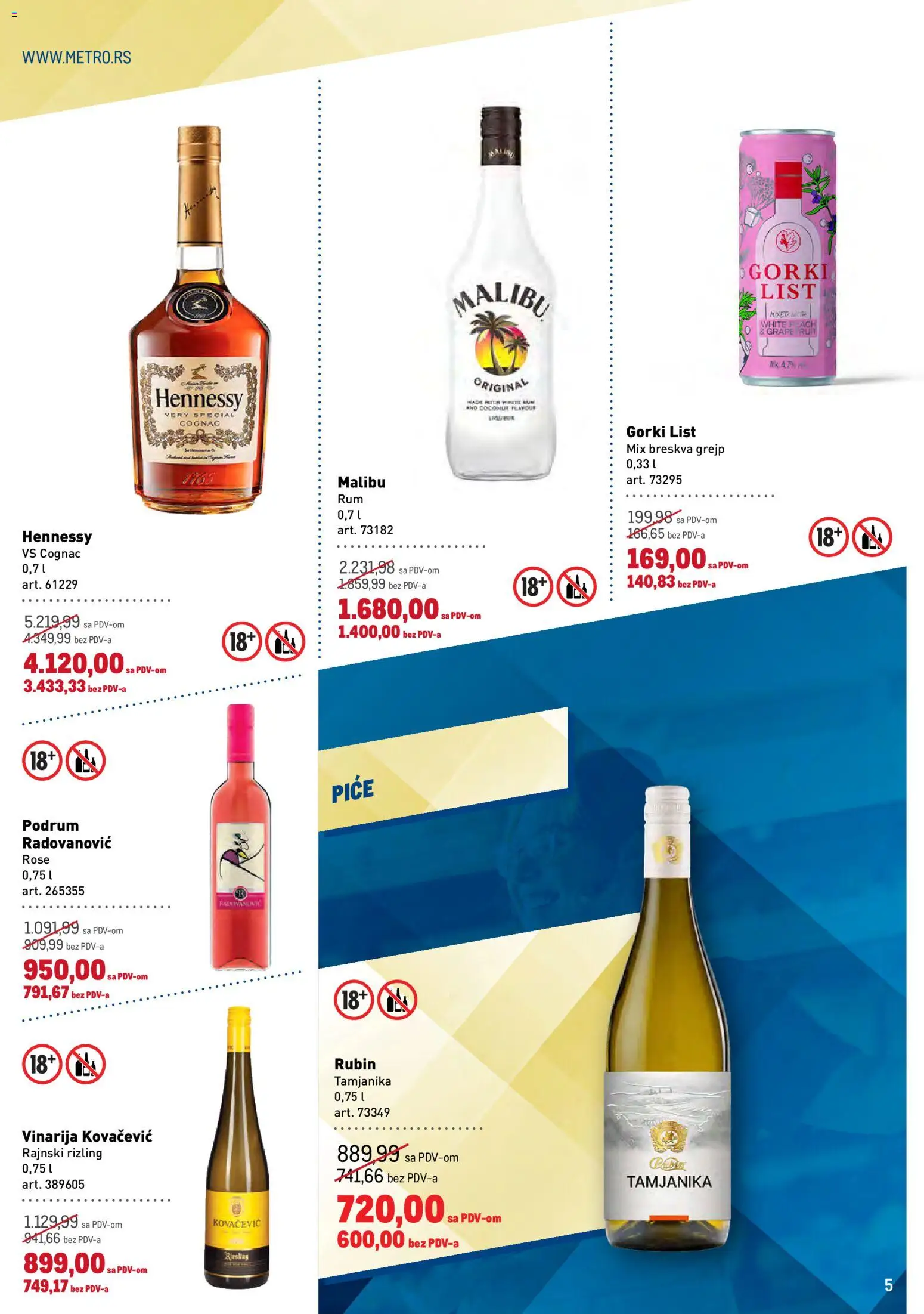 Metro katalog - važi od 06.08.2026 | Strana: 5
